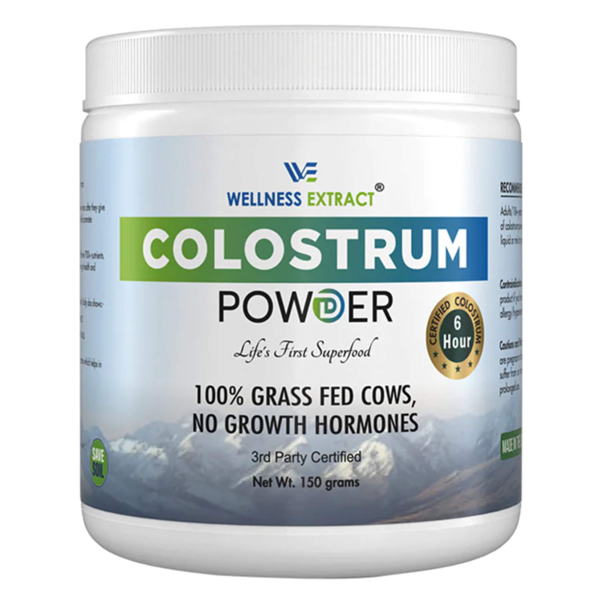 Premium Bovine Colostrum Powder for Immune Support & Gut Health - High-Quality Supplement for Adults & Kids - Perfect for Daily Wellness & Recovery