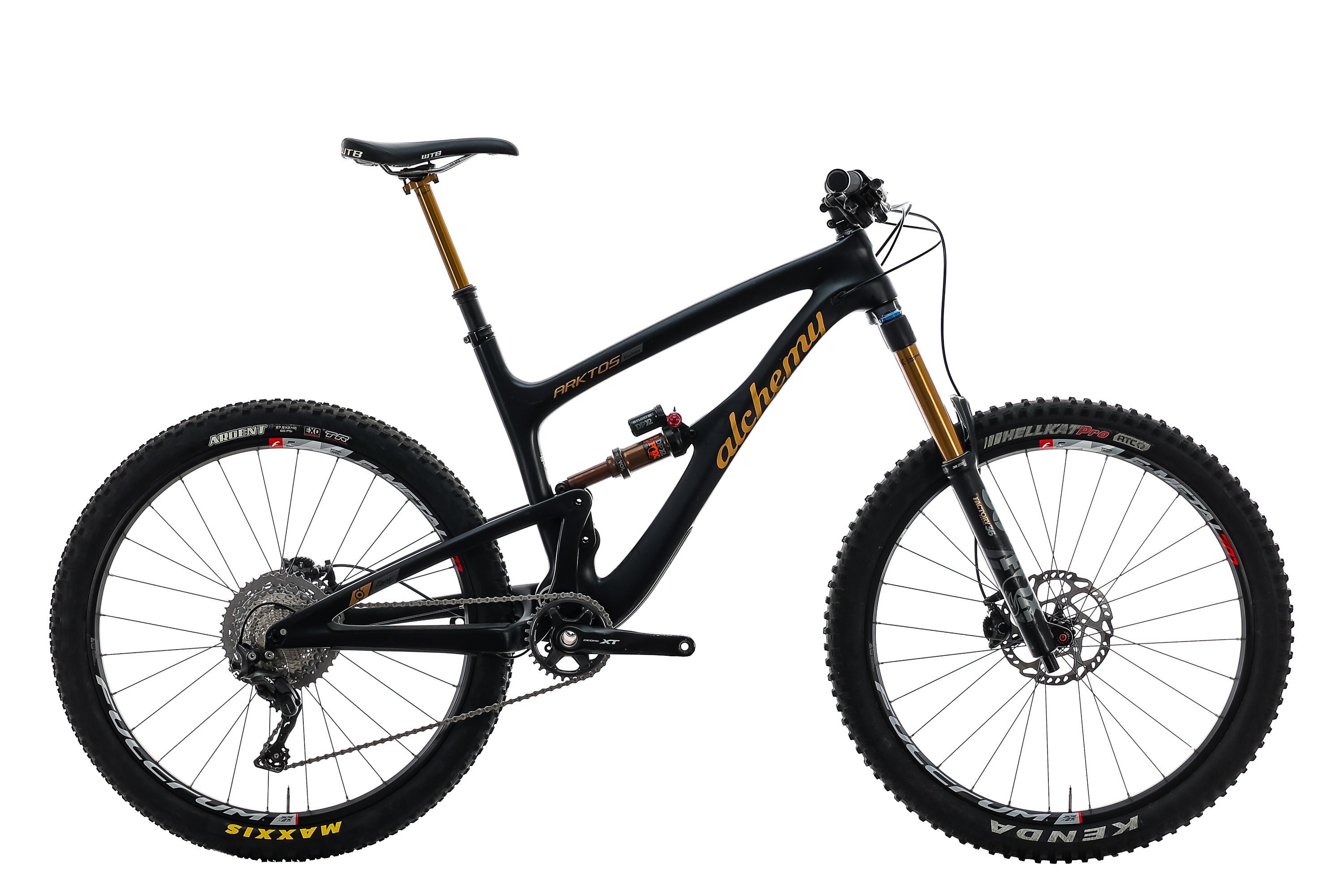 Alchemy Arktos 152 Full Suspension Mountain Bike 2019 Model - Large Frame Size for Trail Riding & Enduro Adventures