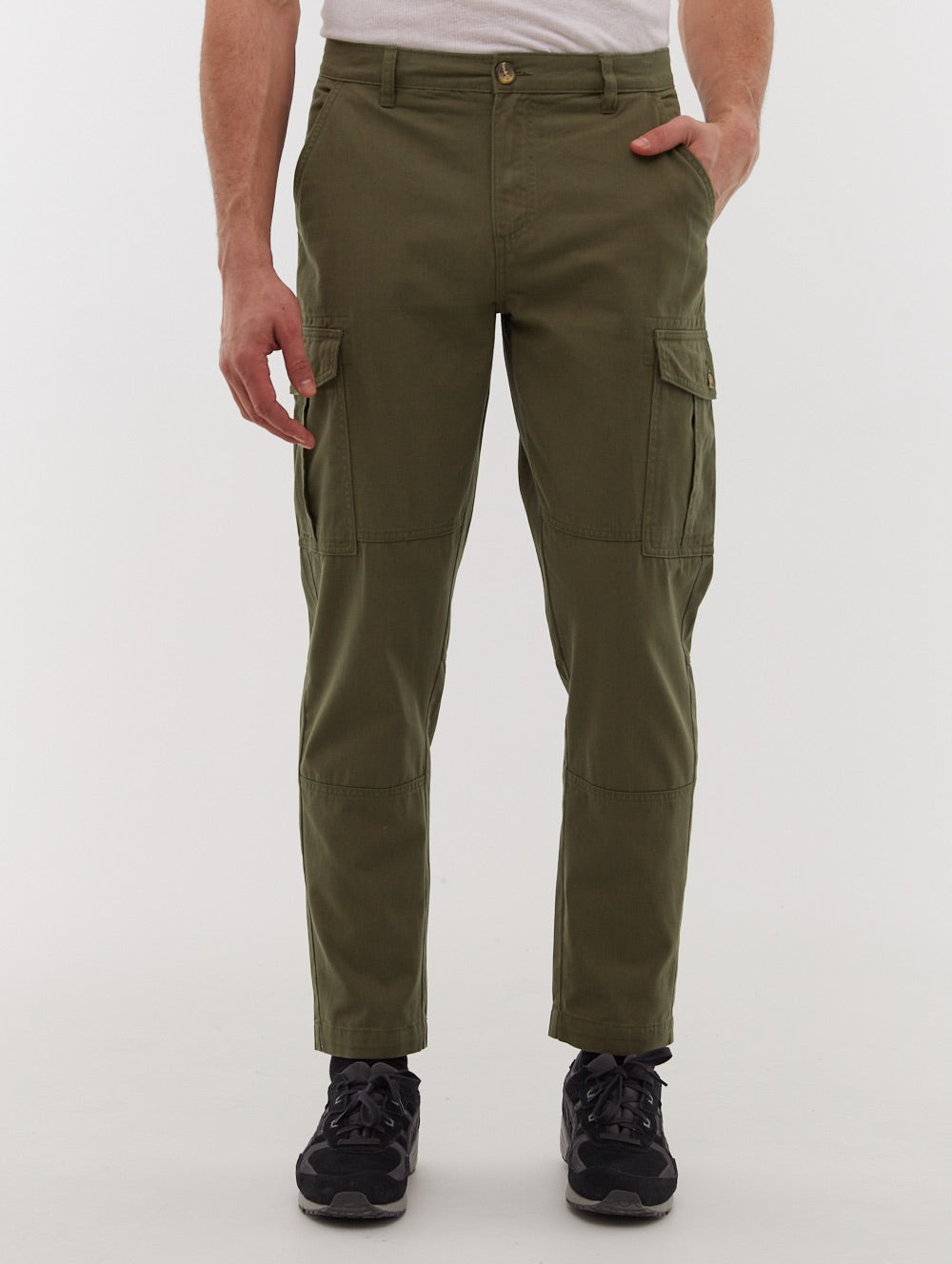 Creelin Classic Cargo Pants for Men - Durable Tactical Work Pants with Multiple Pockets | Perfect for Outdoor Hiking, Camping & Workwear