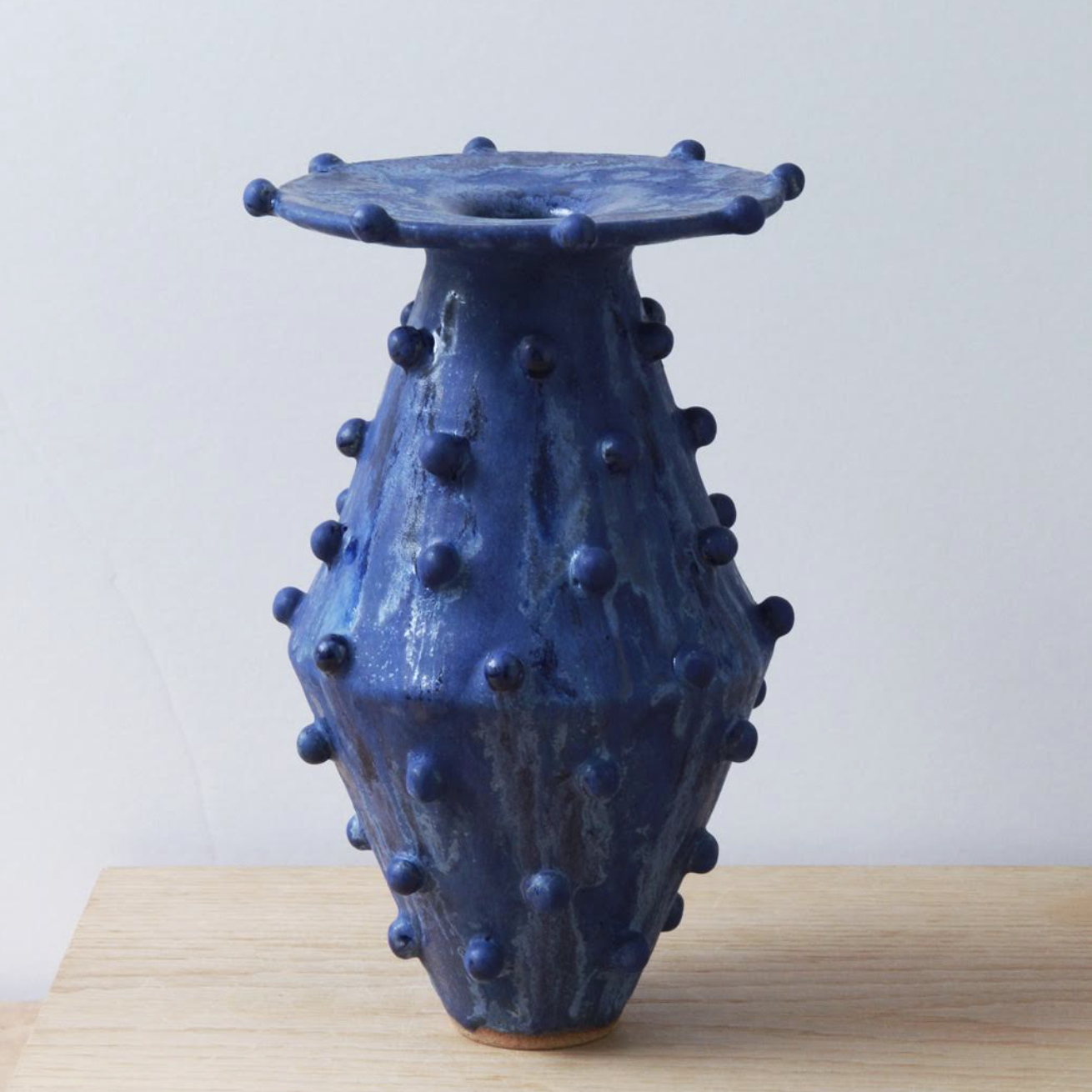 Emmet Vase Aegean - Modern Ceramic Vase for Home Decor, Wedding Centerpiece & Office Desk Accessory | Perfect for Living Room, Dining Table & Gift Giving