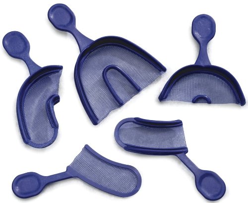 Exacta 7012 Exacta Tray Quadrant - Pack of 40 - Durable Dental Impression Trays for Precise Molds | Perfect for Dentists, Orthodontists & Dental Labs