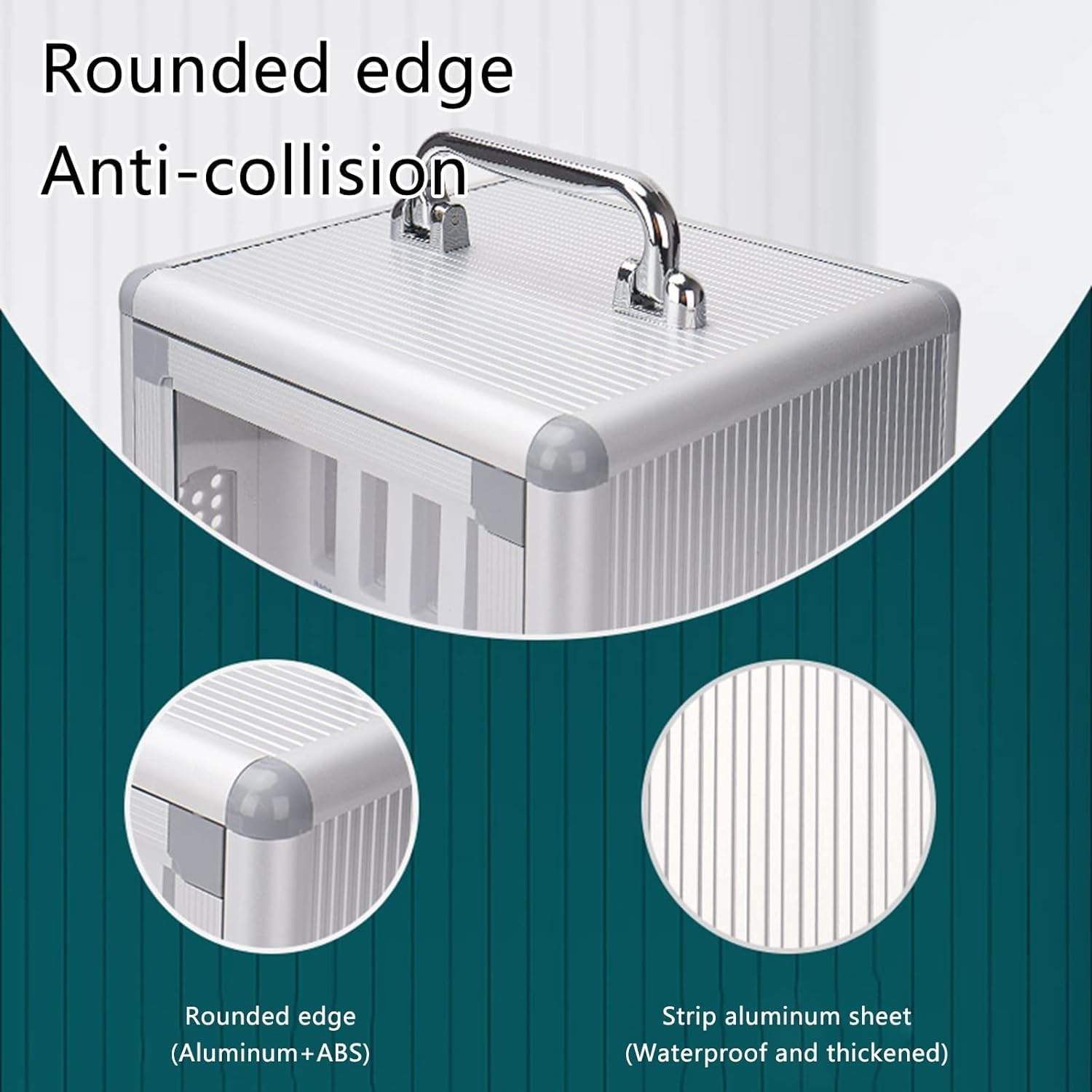 Wall Mounted Phone Storage Cabinet with Lock for Classroom - 24 Bits