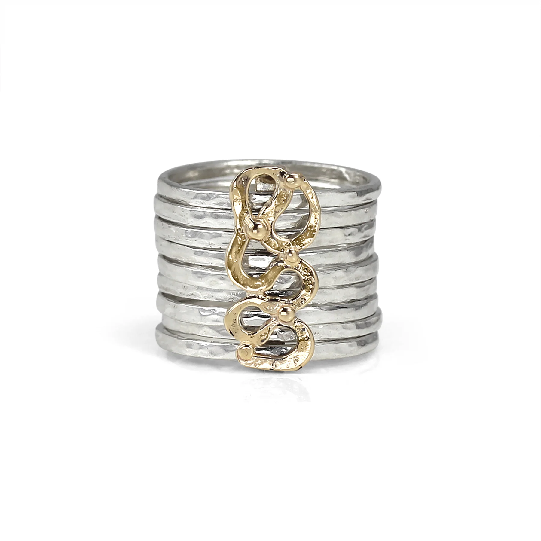 Flow Meditation Ring - Stress Relief & Focus Tool for Anxiety, Mindfulness & Relaxation - Perfect for Yoga, Meditation & Daily Calm