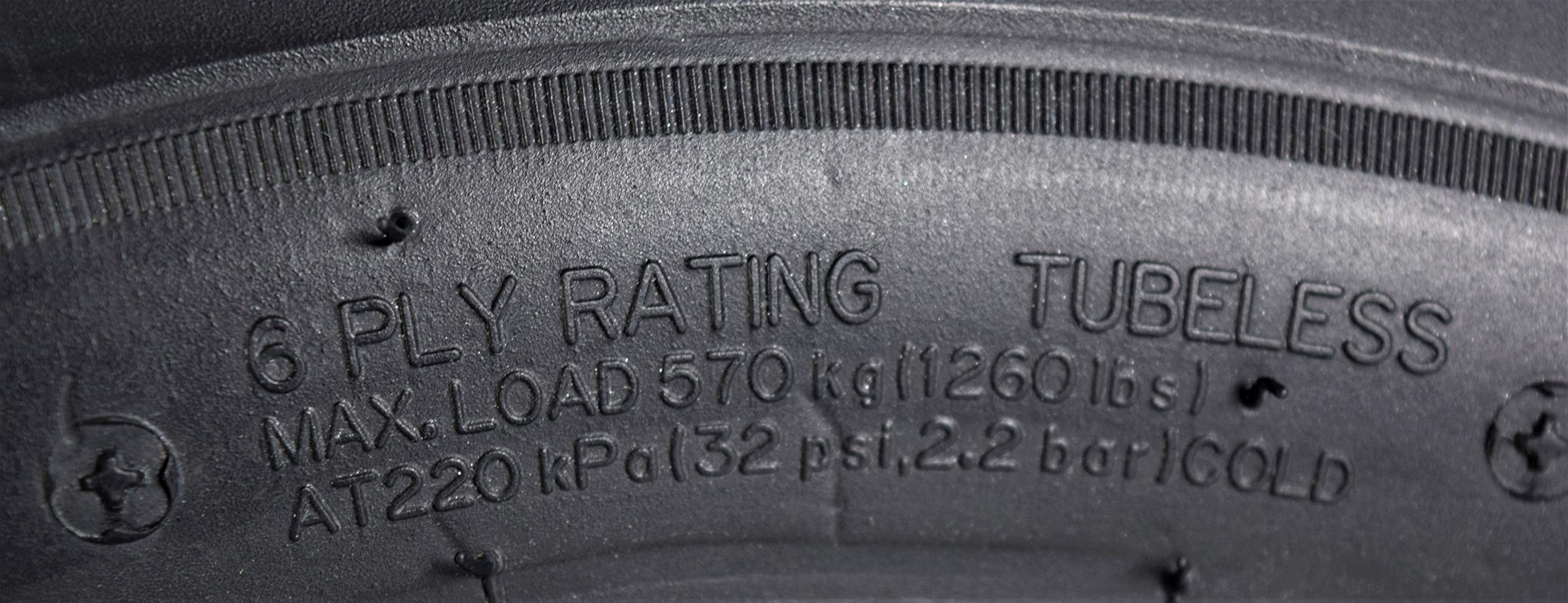 Kenda 20x9-12 Hole-N-1 Tubeless Golf Cart Tires - 4 Pack Replacement Turf Tires with Free Keychain - Perfect for Golf Carts, Utility Vehicles & Lawn Maintenance