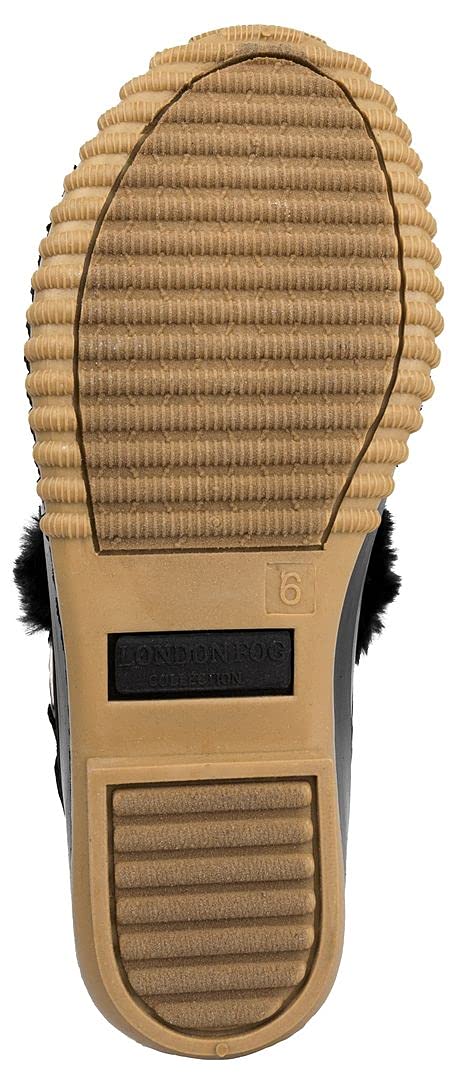 London Fog Women's Whisper Duck Boot - Waterproof Winter Snow Boots for Women, Comfortable & Warm Ankle Boots for Hiking, Walking, and Outdoor Activities
