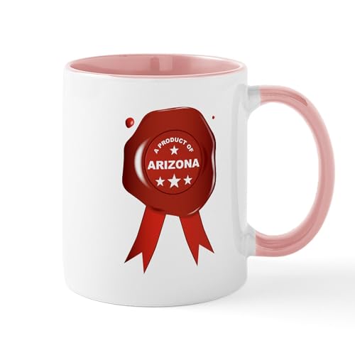 White/Pink Inside - A Product Of Arizona Mugs
