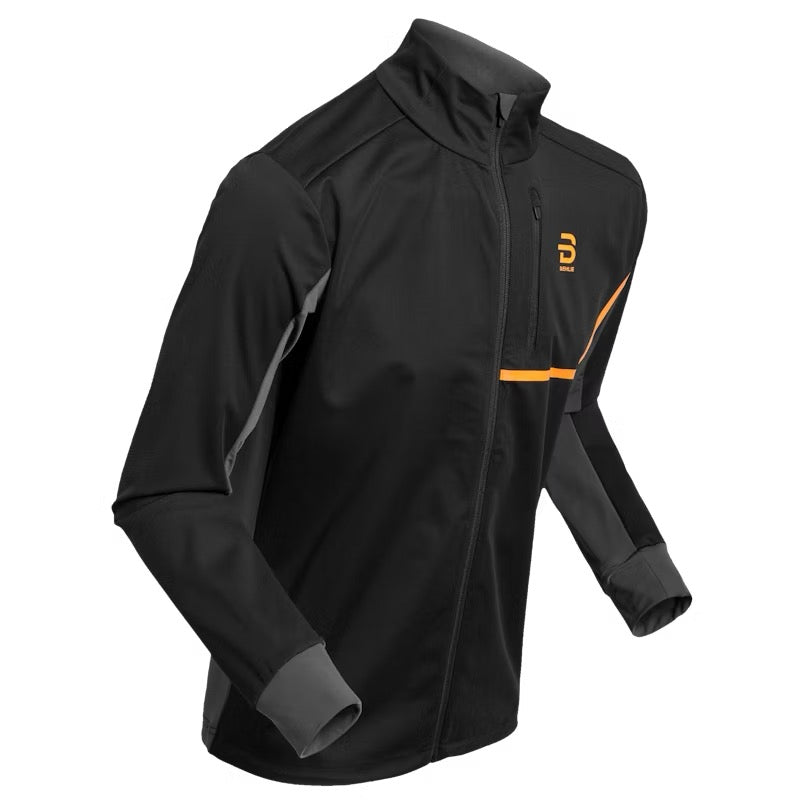 Men's Lightweight Waterproof Jacket for Outdoor Activities - Black, Windproof & Breathable - Perfect for Hiking, Running, and Travel