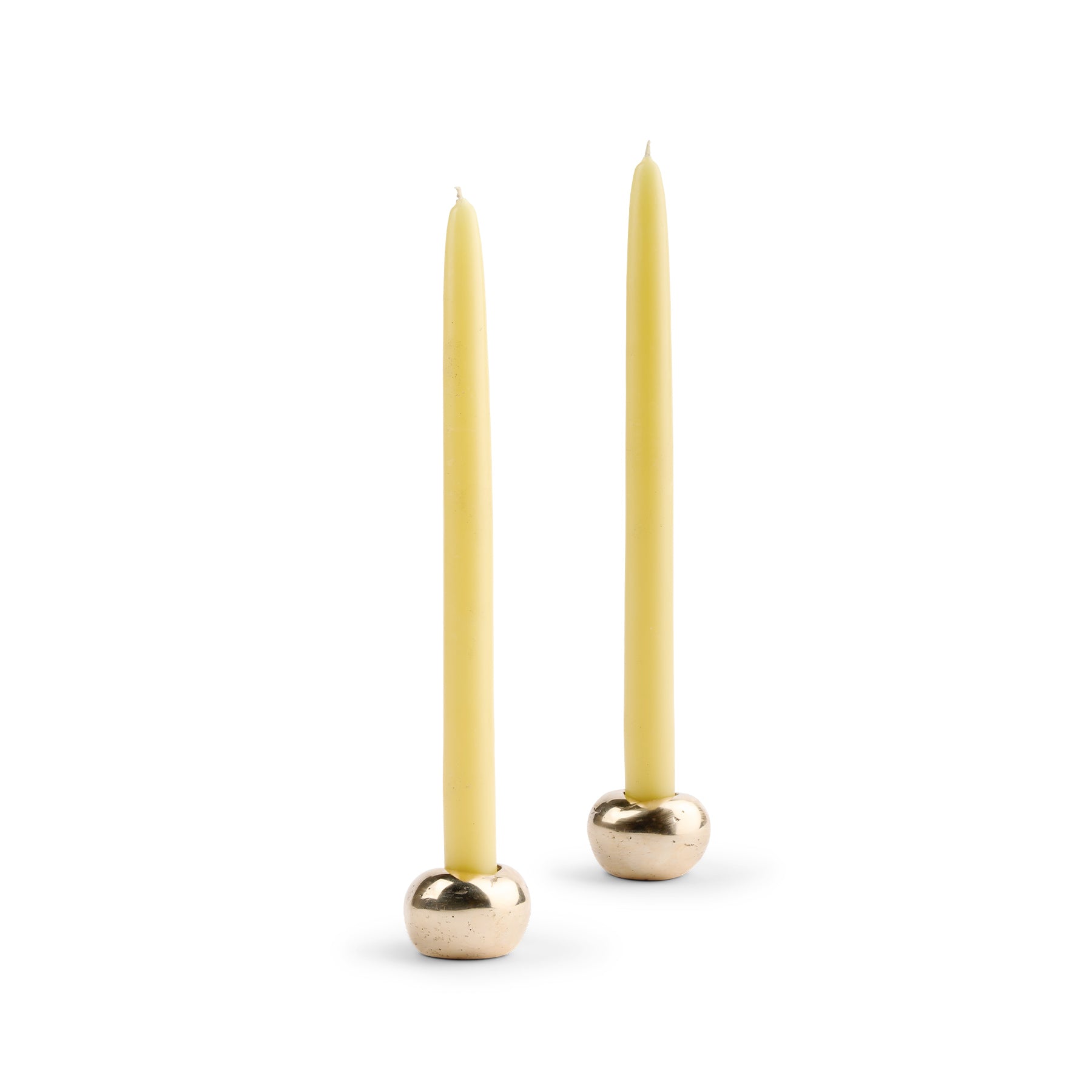 Elegant Glass Globe Candle Holders Set of 2 - Perfect for Wedding Centerpieces, Romantic Dinner Decor & Home Ambiance Lighting