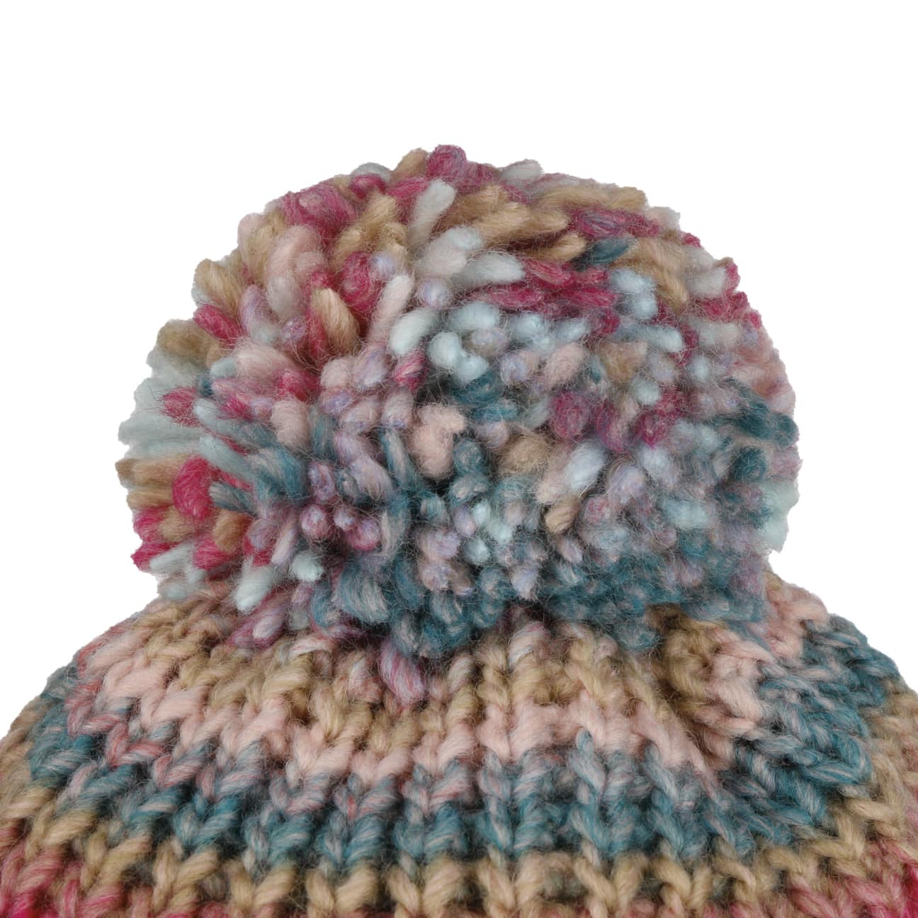 Lierys Finja Bobble Hat - Warm Winter Knit Beanie for Women & Men - Cozy Cable Knit Pom Pom Hat for Cold Weather - Perfect for Skiing, Snowboarding & Outdoor Activities