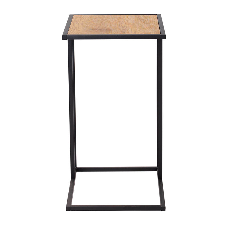 BRADFORD Adjustable Laptop Desk Stand - Natural Wood & Black Finish, Portable Lap Desk for Work, Study, Gaming, and Bedroom Use