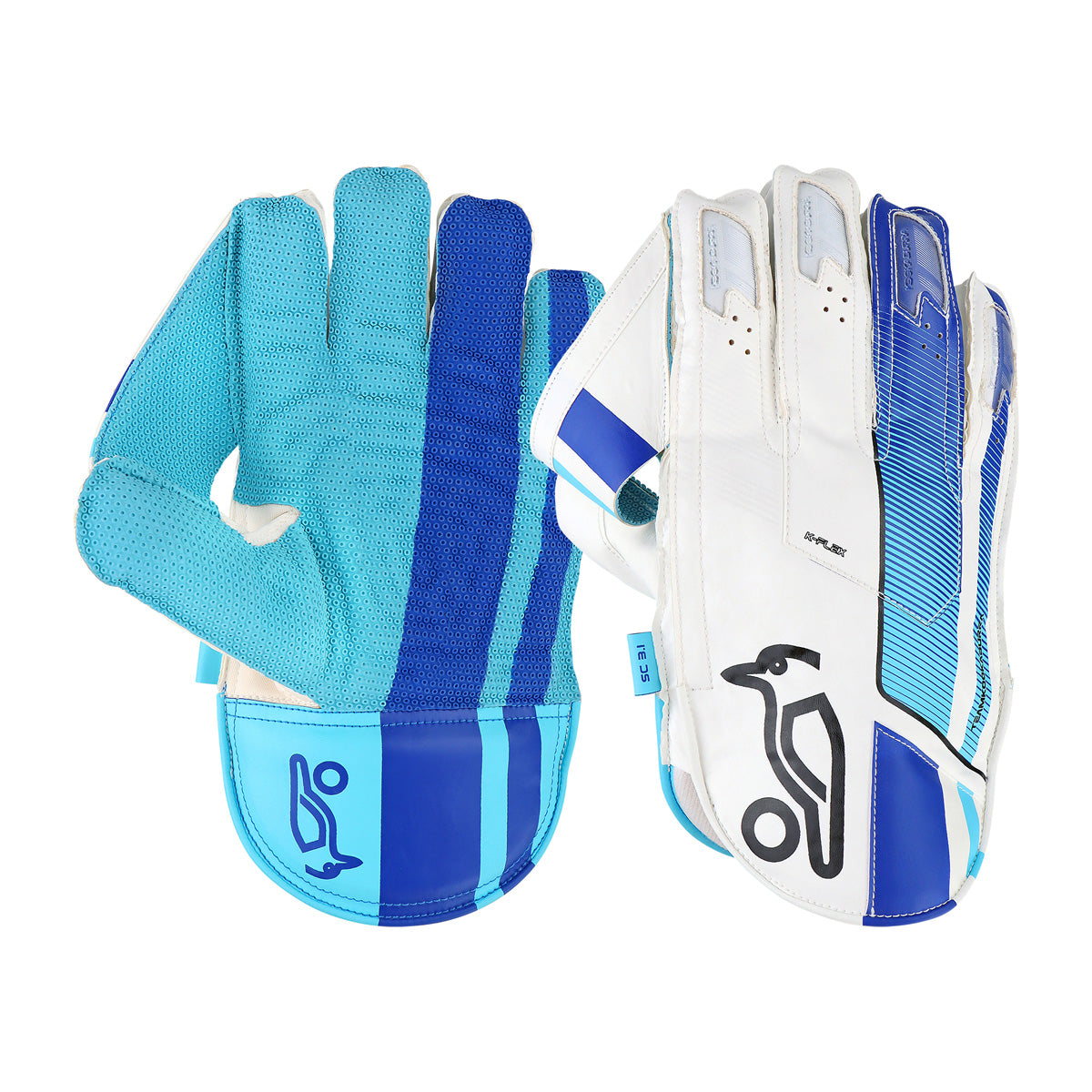 Kookaburra Short Cut 3.1 Wicket Keeping Gloves - Premium Cricket Wicket Keeper Gloves for Men & Women - Perfect for Practice, Matches & Training Sessions
