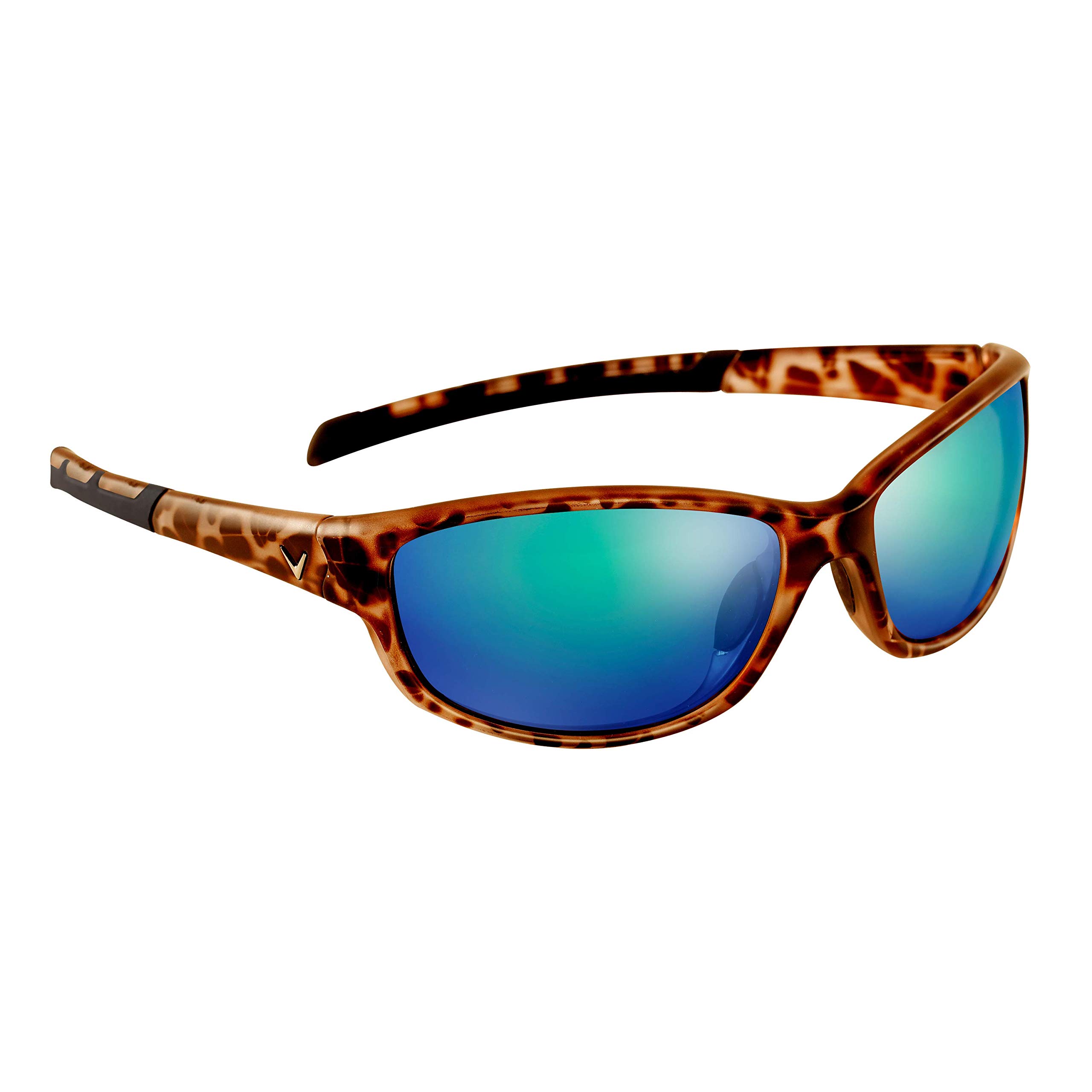 Callaway Sungear Women's Harrier Polarized Golf Sunglasses - Leopard Print UV Protection for Outdoor Sports & Driving - Perfect for Golf, Running, and Beach Activities