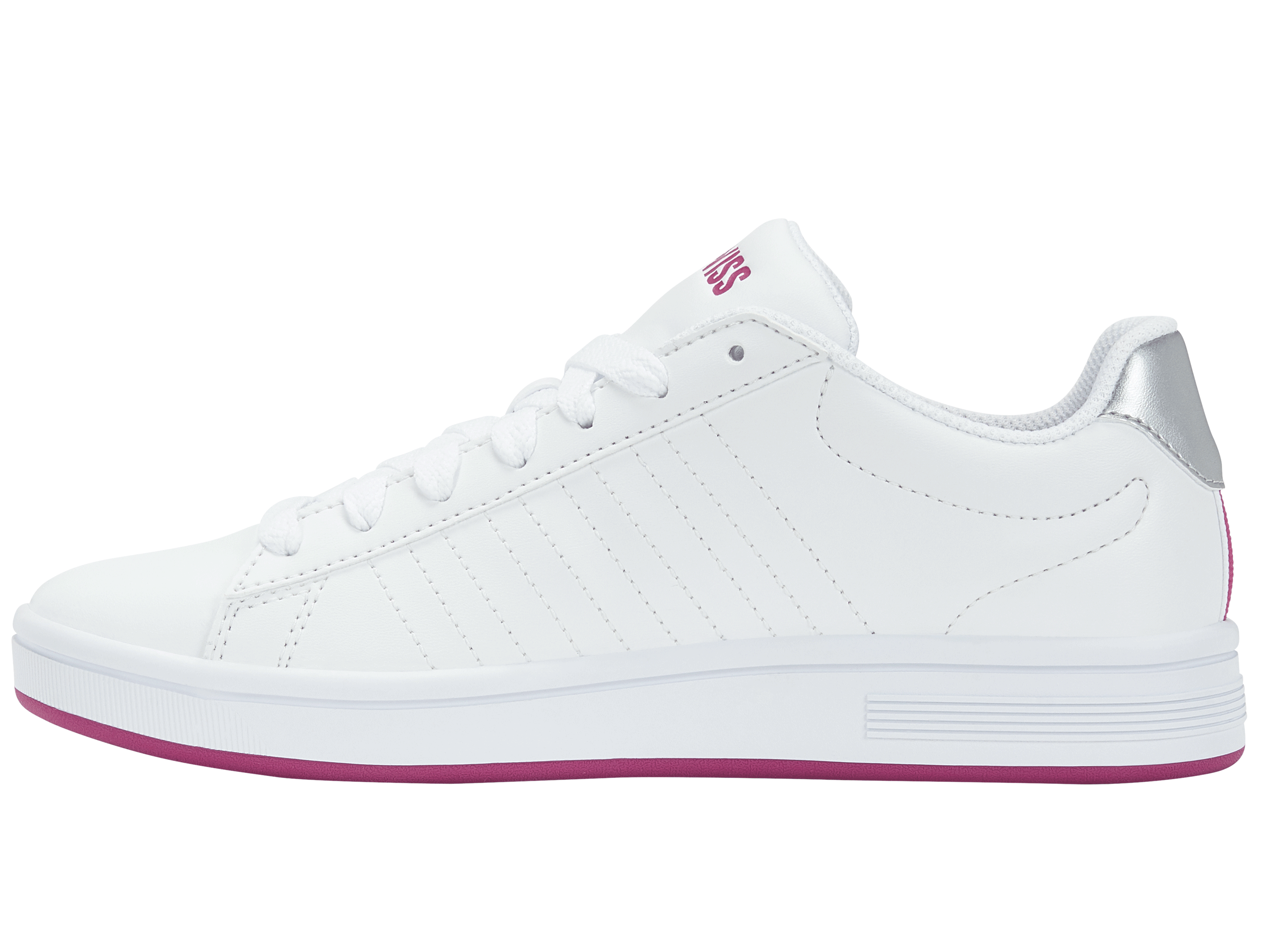 Nike Court Shield Women's Tennis Shoes - White/Festival Fuchsia/Silver | Lightweight & Durable for Tennis & Casual Wear