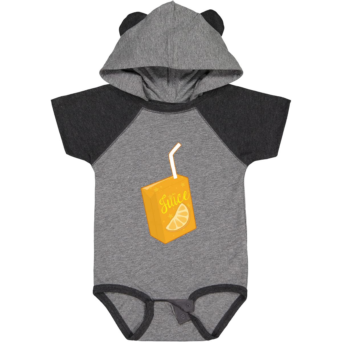 Inktastic Orange Juice Box Baby Bodysuit - Soft Cotton Infant Onesie for Boys & Girls - Perfect for Playdates, Daycare & Family Photos