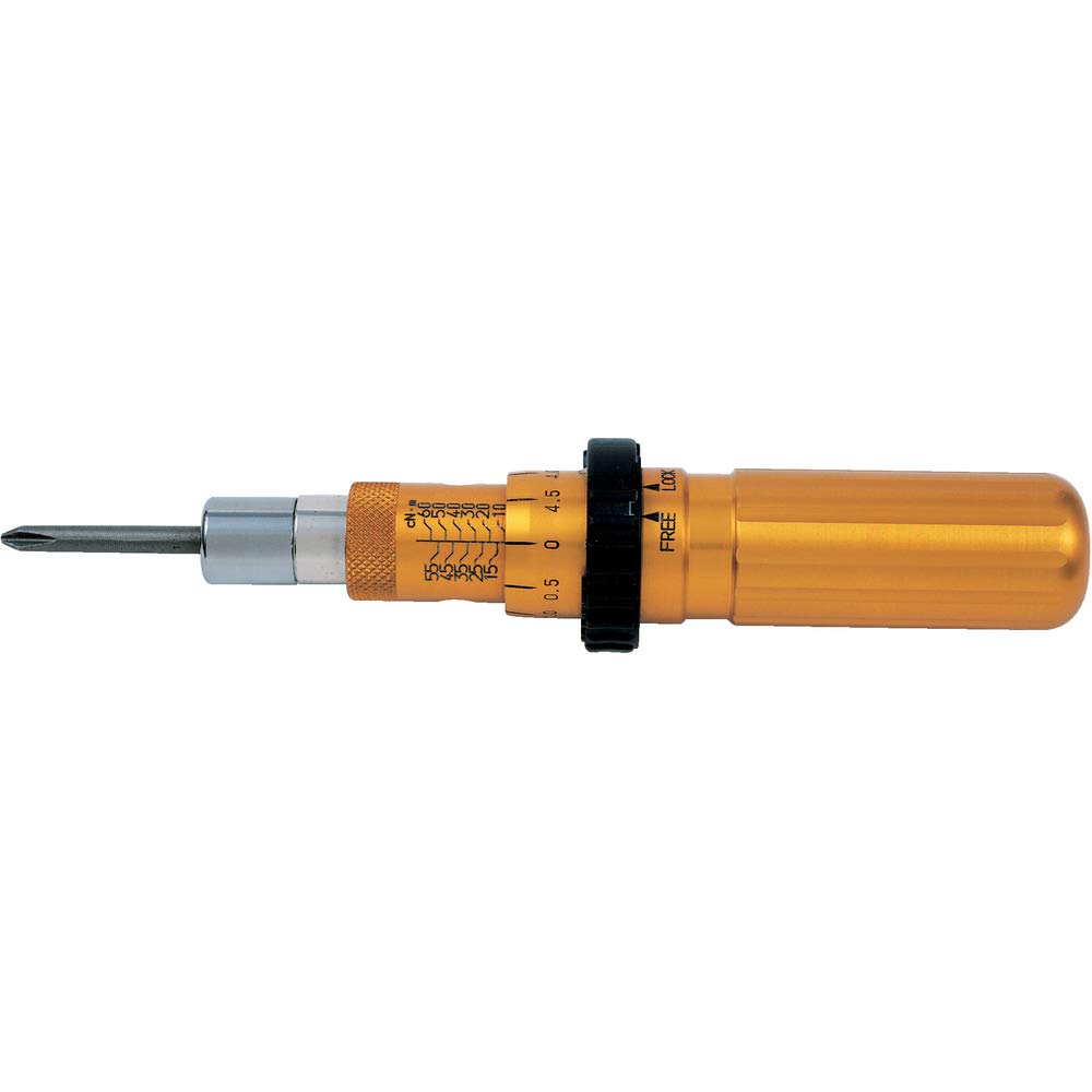 Tohnichi RTD120CN Adjustable Torque Screwdriver 20-120 cNm - Precision Tool for Electronics, Automotive & DIY Projects