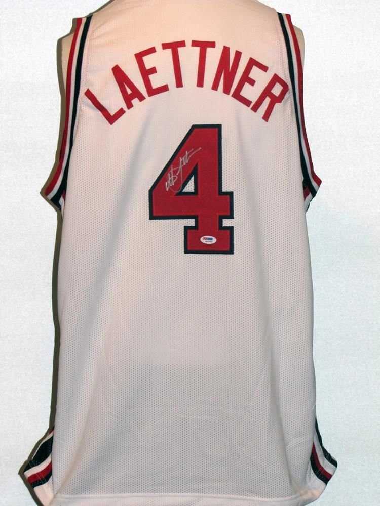 Christian Laettner Autographed Signed USA Basketball Jersey - Authentic Collectible Memorabilia for Fans & Sports Enthusiasts - Perfect for Display, Gifts, and Game Day Decor