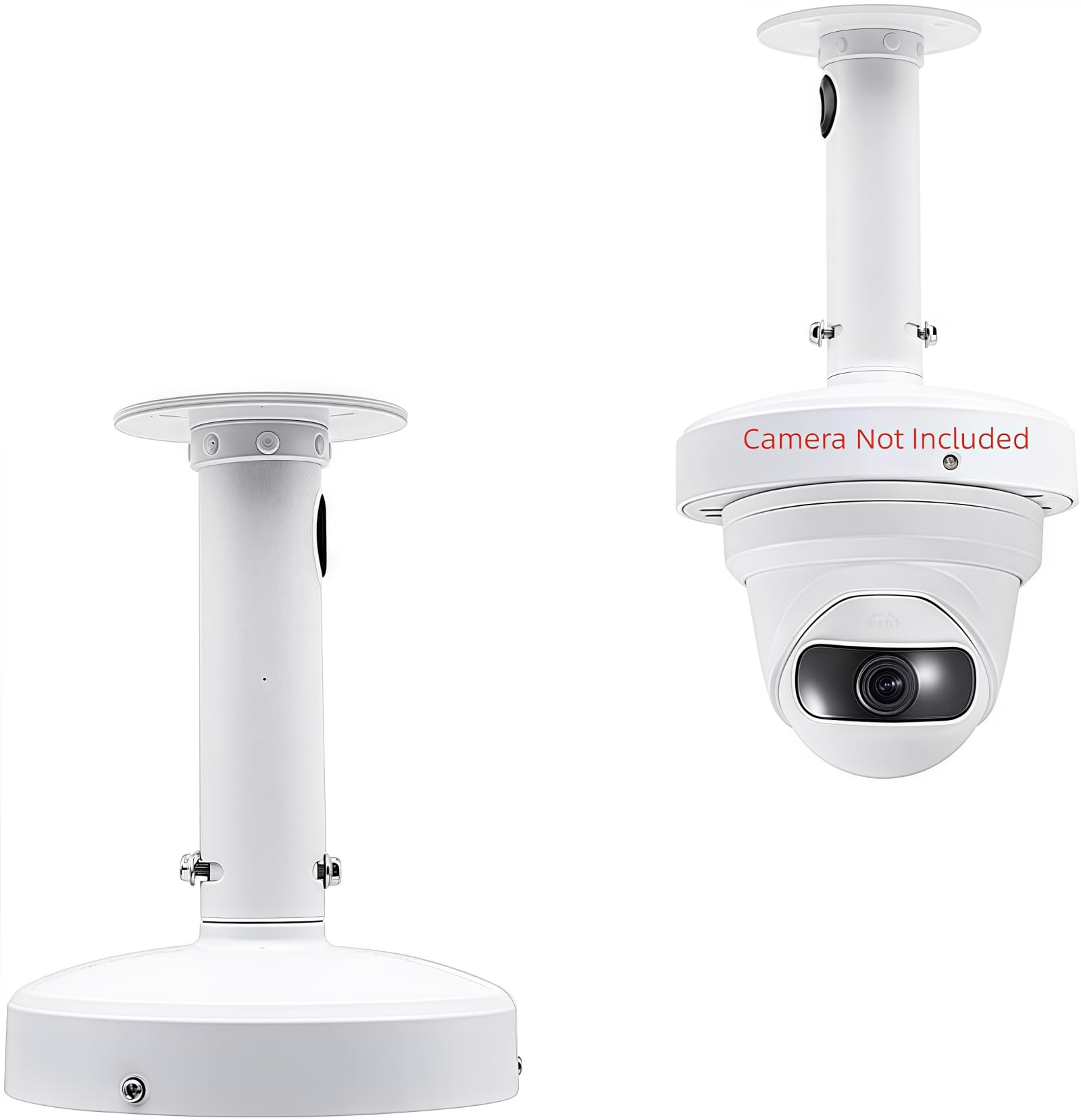 Universal Ceiling & Wall Mount Bracket for CCTV Dome Cameras - Heavy Duty Junction Box with I-Type Mounting for IP Security Cameras - Ideal for Home, Office & Commercial Surveillance Systems