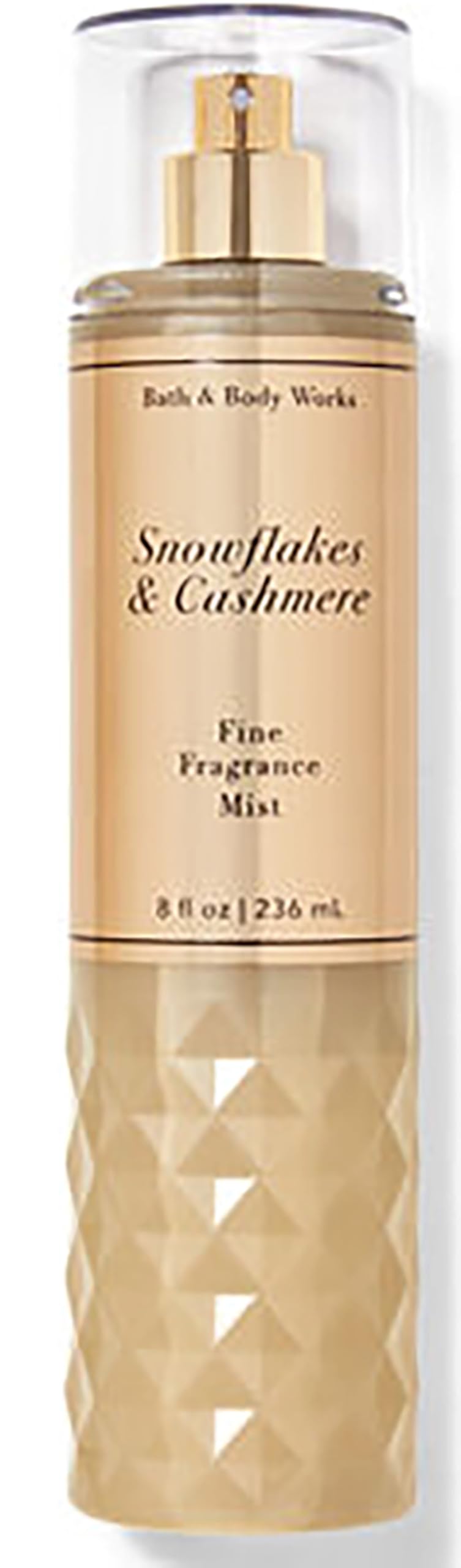 Bath & Body Works Snowflakes & Cashmere Fine Fragrance Body Spray Mist - 8 fl oz / 236 mL - Long-Lasting Moisturizing Body Mist for Women, Perfect for Daily Use, Gifts & Special Occasions