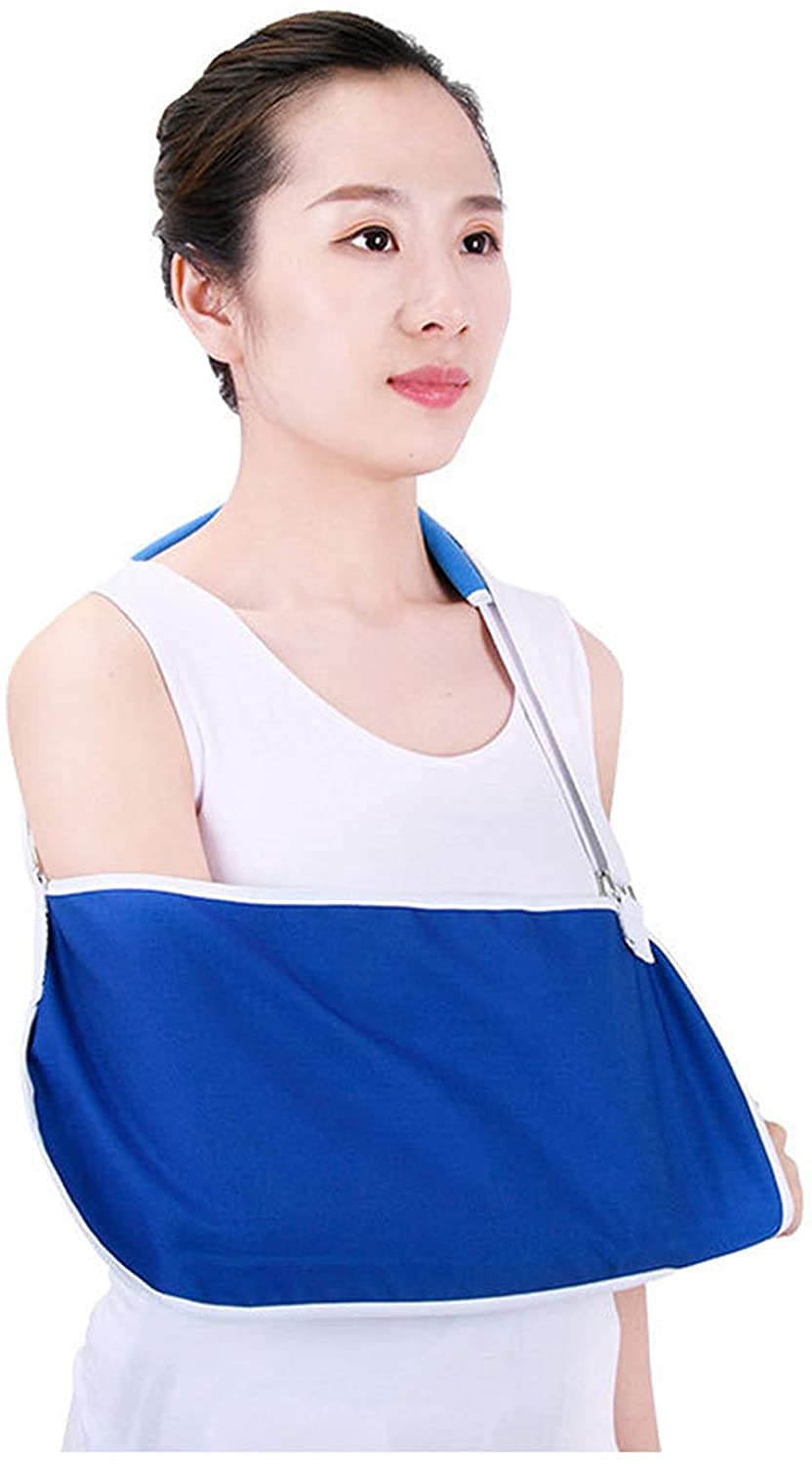 Fixed Elbow Brace & Shoulder Immobilizer - Lightweight Breathable Arm Support Sling for Elbow Joint Fixation, Shoulder Clavicle Injuries & Arm Fractures - Post-Surgery Recovery Aid for Sports Injuries & Daily Pain Relief