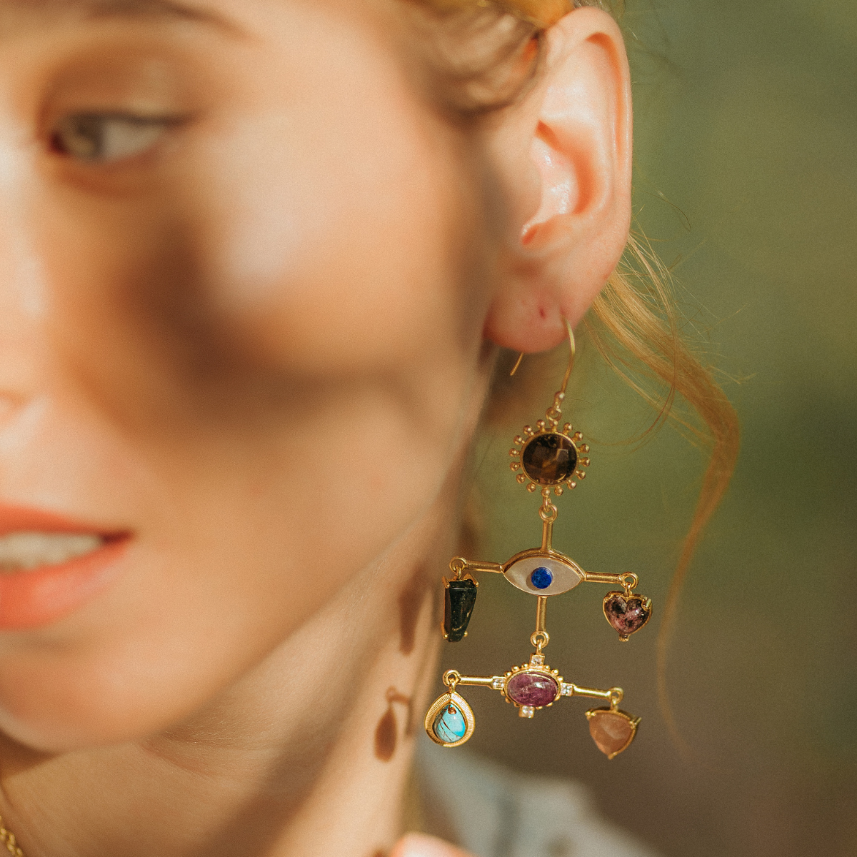 Art of Balance Statement Earrings – Elegant Handmade Jewelry for Women | Perfect for Weddings, Parties & Special Occasions