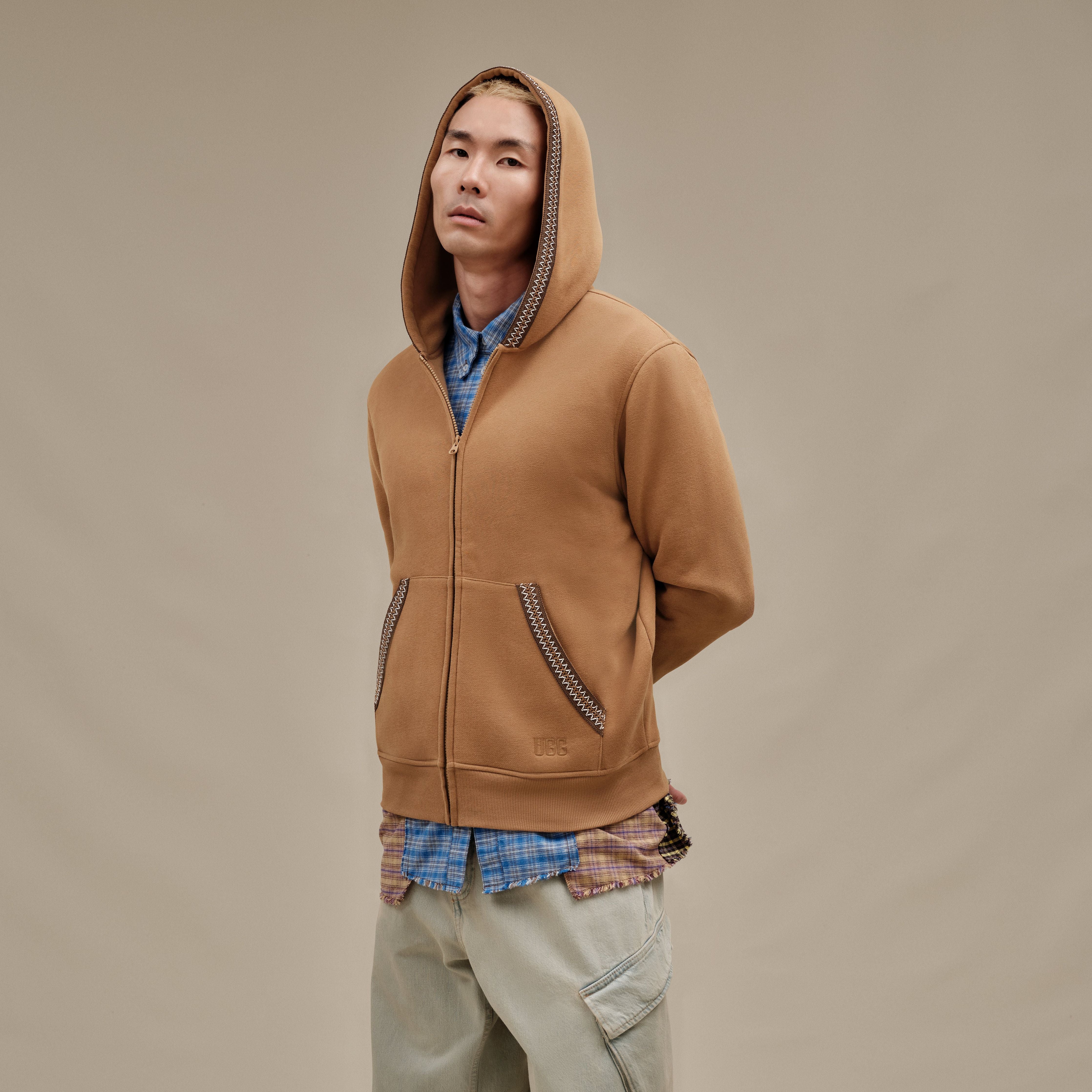 UGG Men's Tasman Full Zip Hoodie - Cozy Fleece Jacket for Winter | Perfect for Outdoor Activities & Casual Wear