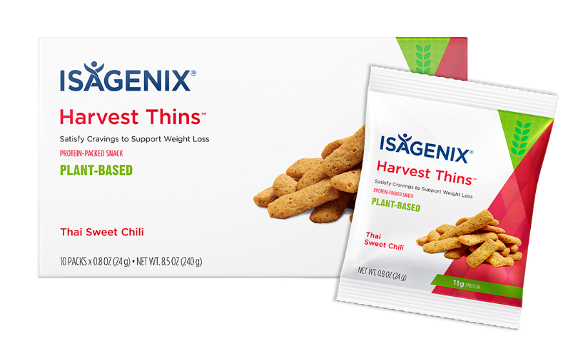 Harvest Thins Vegan Protein Snacks - Gluten Free, Non-GMO, Plant-Based Protein Chips - Perfect for Keto Diet, Healthy On-the-Go Snacking & Post-Workout Recovery