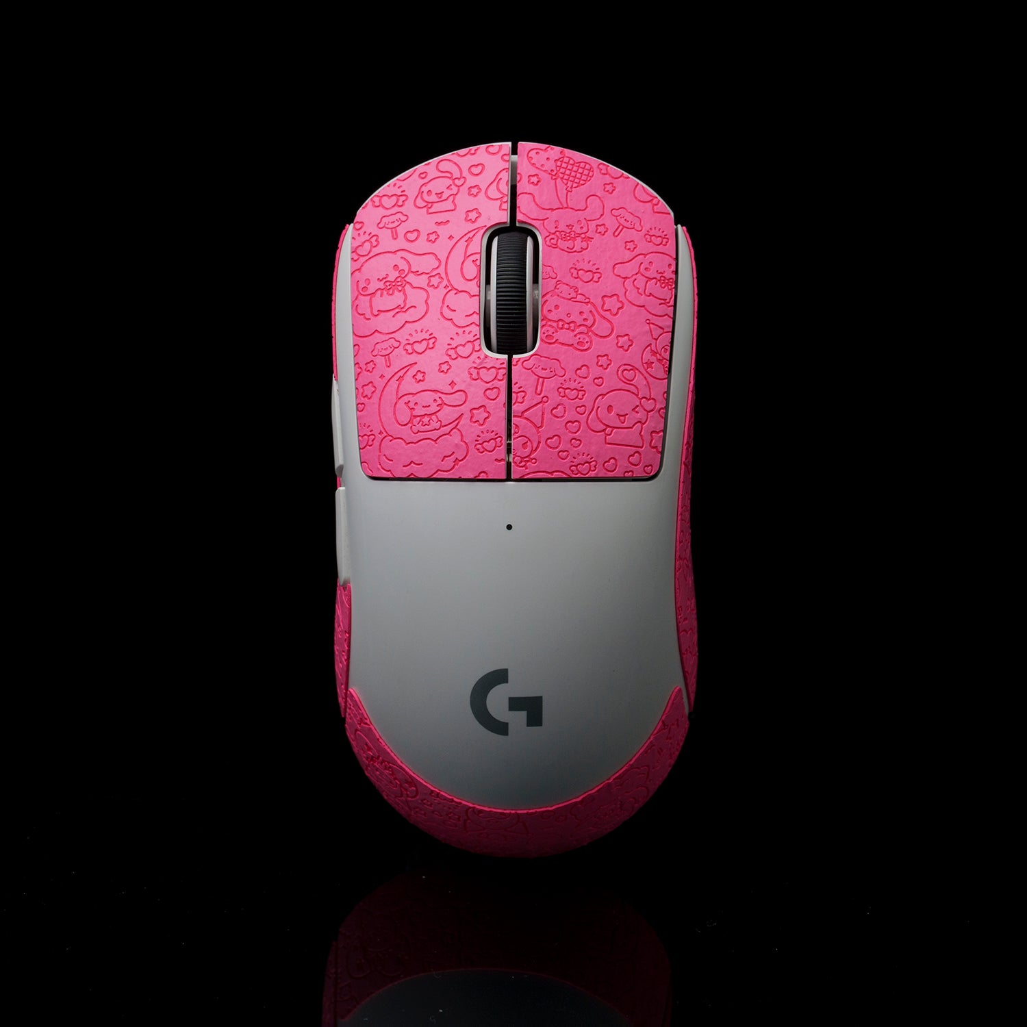 BT.L Mouse Grip V4 for Logitech G Pro X Superlight & Superlight 2 - Pink Cartoon Gaming Mouse Skins - Improve Grip & Comfort for FPS, MOBA & Esports Gaming