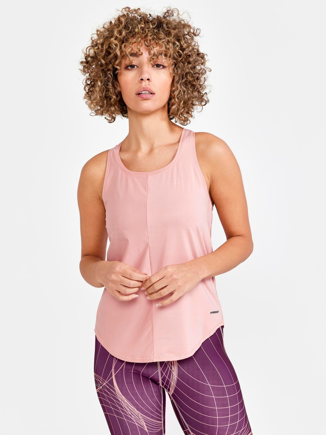 Women's Core Charge Rib Singlet - Comfortable Workout Tank Top for Yoga, Running & Gym - Breathable & Moisture-Wicking Activewear