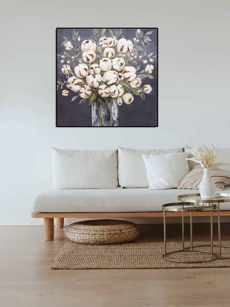 Blooming Cottongrass - Natural Dried Fluffy Cotton Grass Decor for Home, Wedding & Boho Style - Perfect for Centerpieces, Vase Arrangements and Rustic Decorations