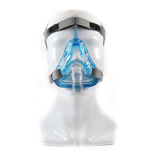 Ascend CPAP Full Face Gel Mask - Comfortable & Leak-Free for Sleep Apnea - Fits All Sizes - Ideal for Side Sleepers & CPAP Therapy Users