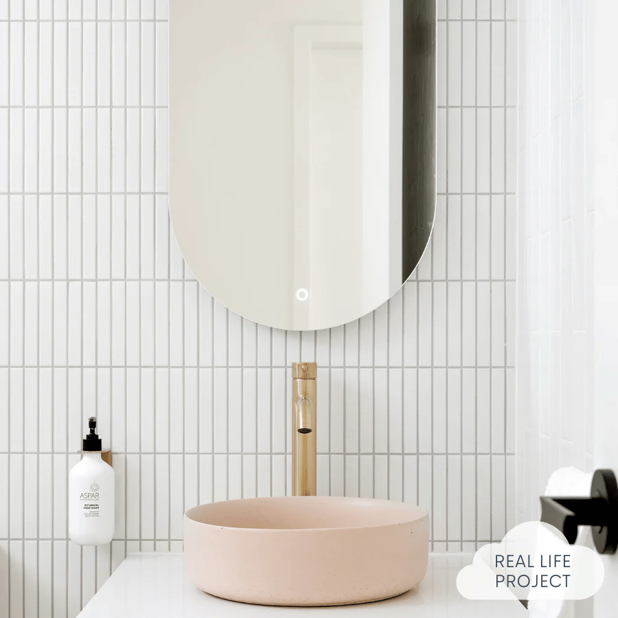Brunswick Kit Kat Matte White Ceramic Tile - Perfect for Kitchen Backsplash, Bathroom Walls & Flooring