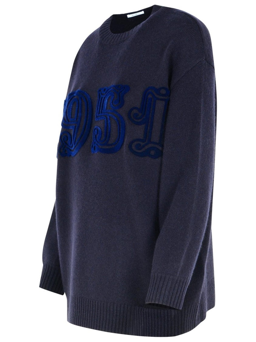 Fido Blue Cashmere Blend Sweater for Men - Soft & Warm Winter Pullover - Perfect for Office, Dates & Casual Outings