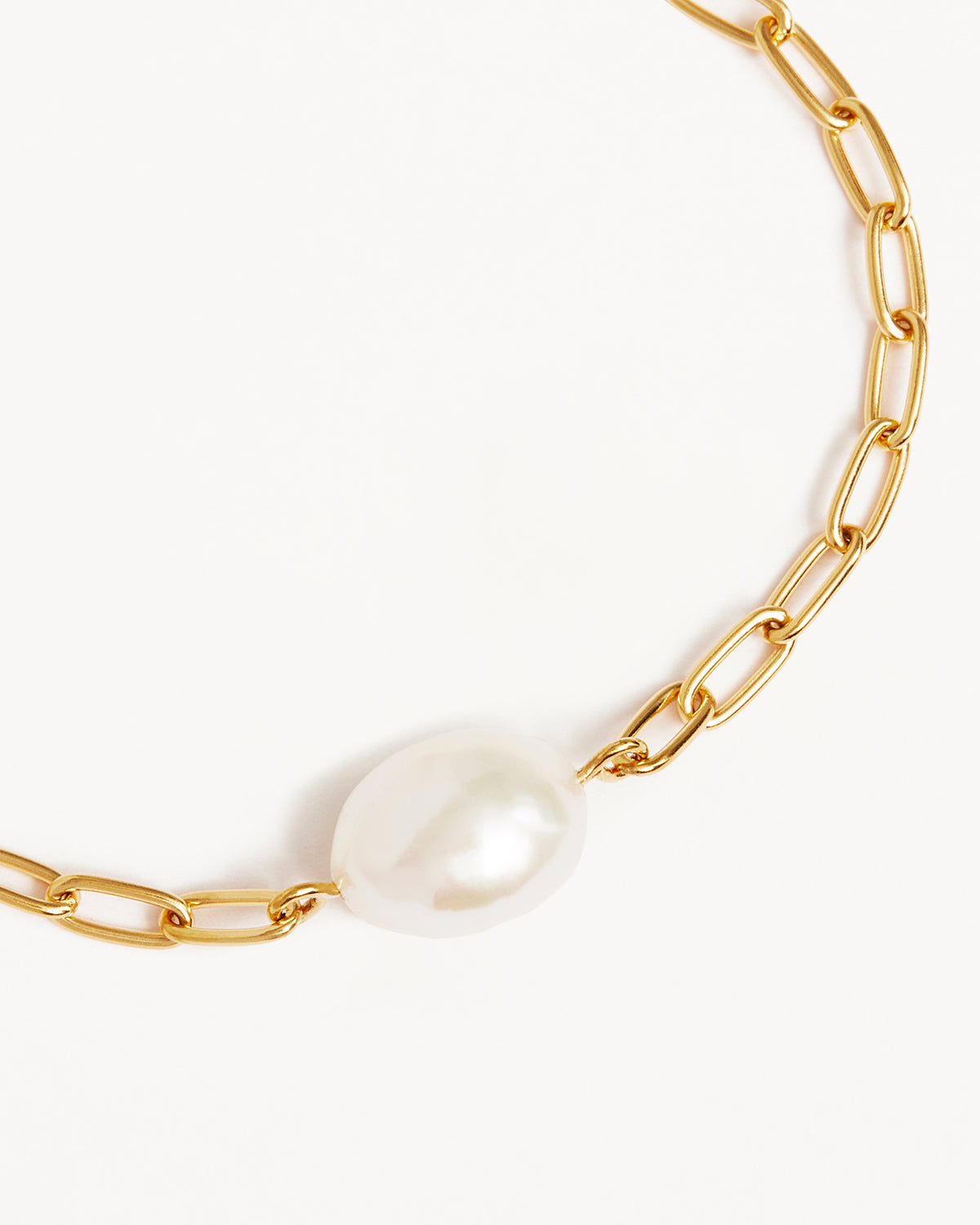 18K Gold Vermeil Breathe Pearl Bracelet for Women - Elegant Pearl Jewelry Gift for Birthday, Anniversary & Special Occasions - Perfect for Weddings, Parties & Everyday Wear