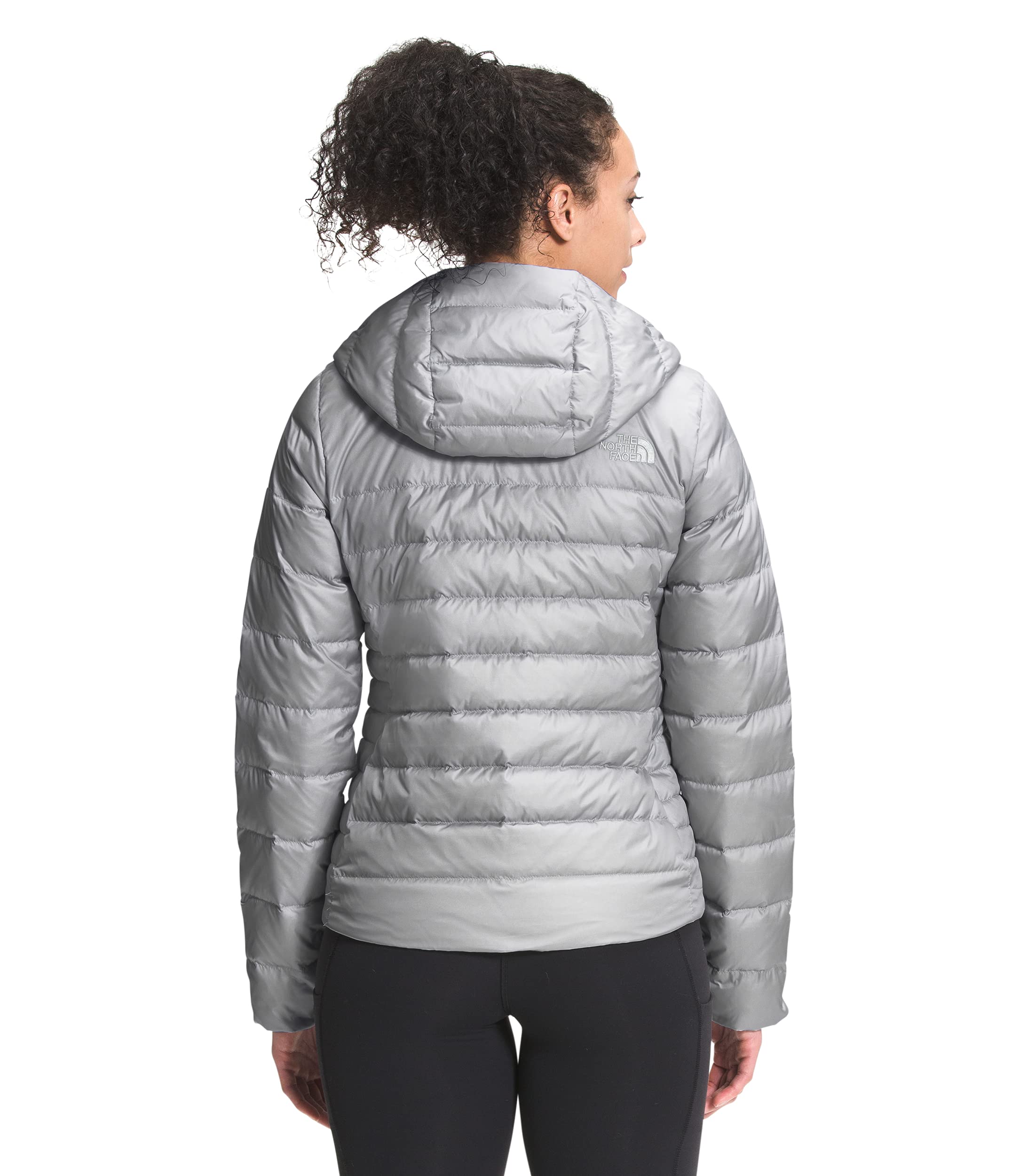 THE NORTH FACE Women's Aconcagua Fleece Hoodie - Meld Grey, X-Large Size - Warm Winter Jacket for Hiking, Camping & Outdoor Activities