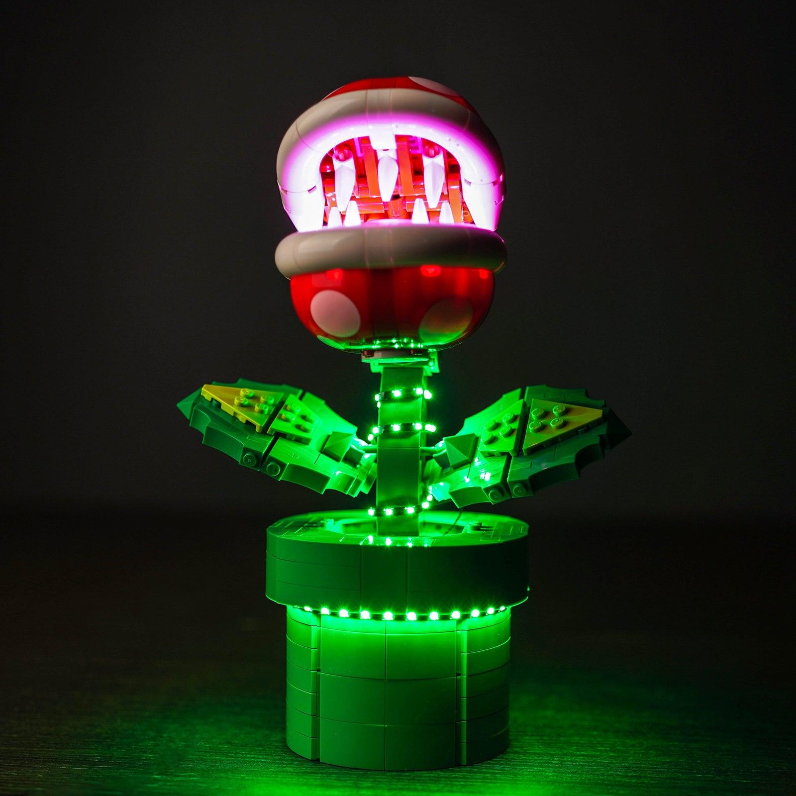 LEGO® Super Mario™ Piranha Plant 71426 LED Light Kit - DIY Building Blocks Lighting Set for Enhanced Display & Nighttime Play