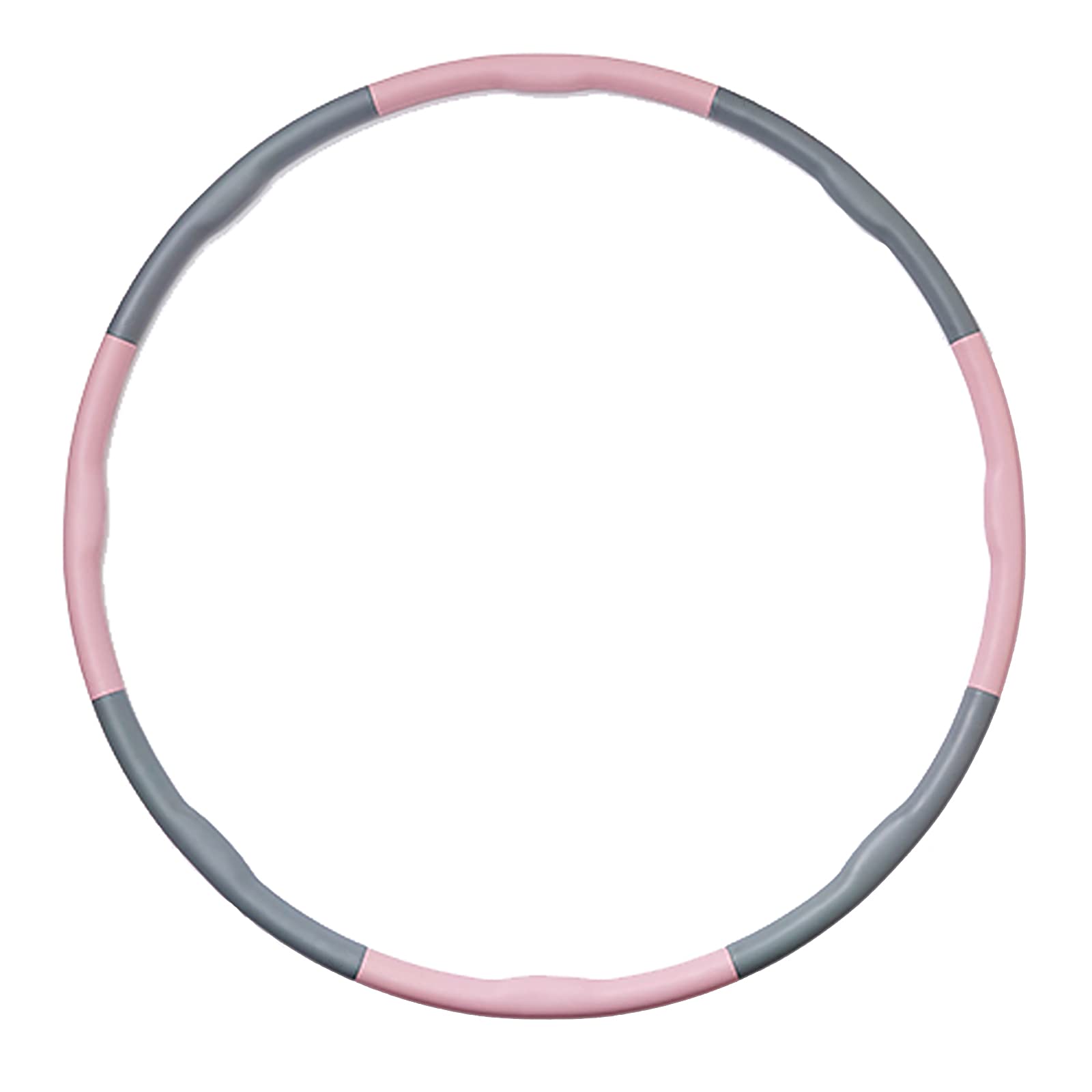 Yizc Detachable Weight Loss Hula Hoop for Adults - 8-Segment Professional Fitness Hoop with Soft Premium Foam | Perfect for Home, Office & Gym Workouts | Tone Abs & Burn Calories