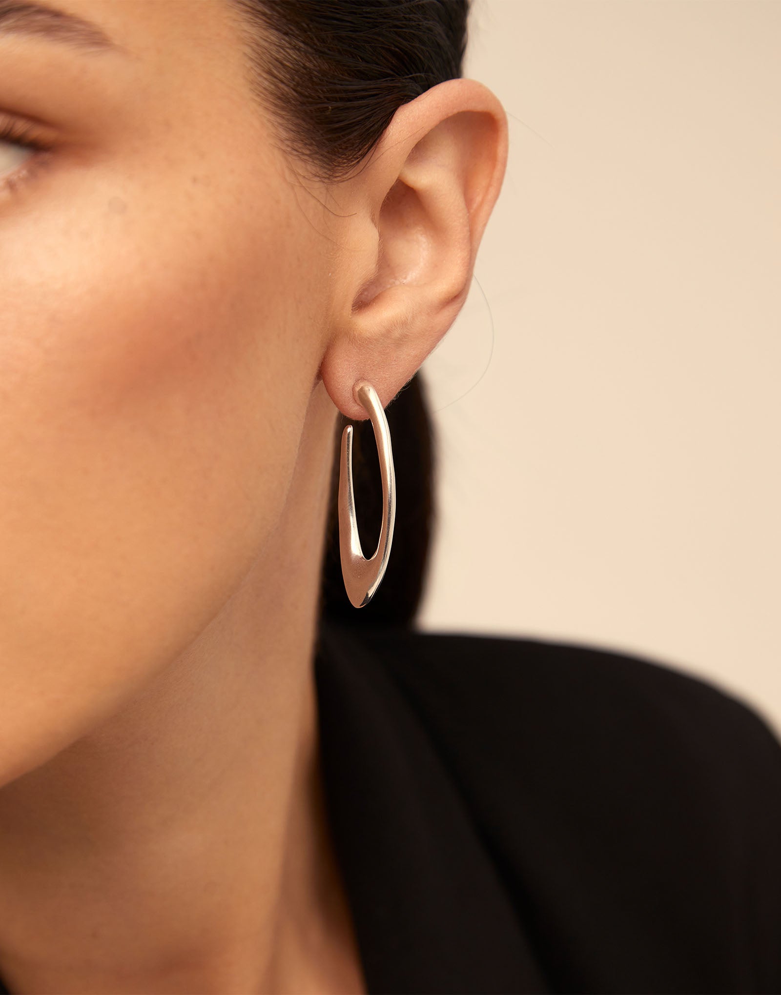 Orbitas Elegant Gold Hoop Earrings for Women - Trendy Dangle Drop Earrings for Party, Wedding & Everyday Wear