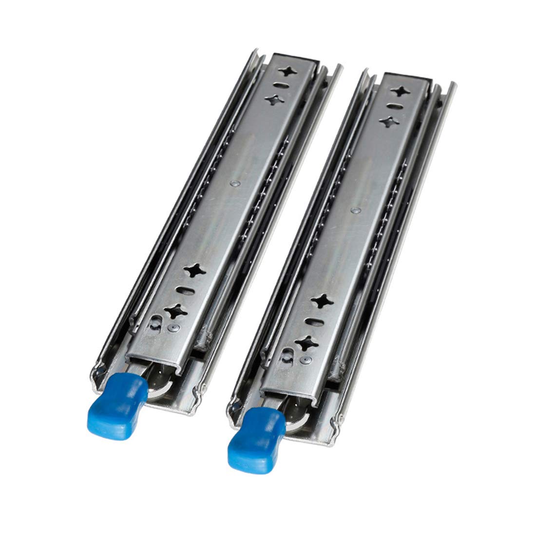Heavy Duty Full Extension Ball Bearing Drawer Slides 1200mm (48 Inch) - Side Mount with Lock for Kitchen Cabinets, Tables & Keyboard Drawers | Durable & Smooth Gliding Mechanism