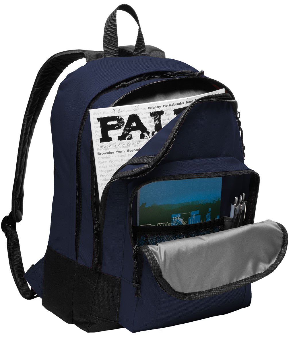 Peace Sign Backpack - Medium Size Anti-Theft Laptop Backpack with World Peace Design for College, Travel & Work | Durable School Bag for Students & Professionals