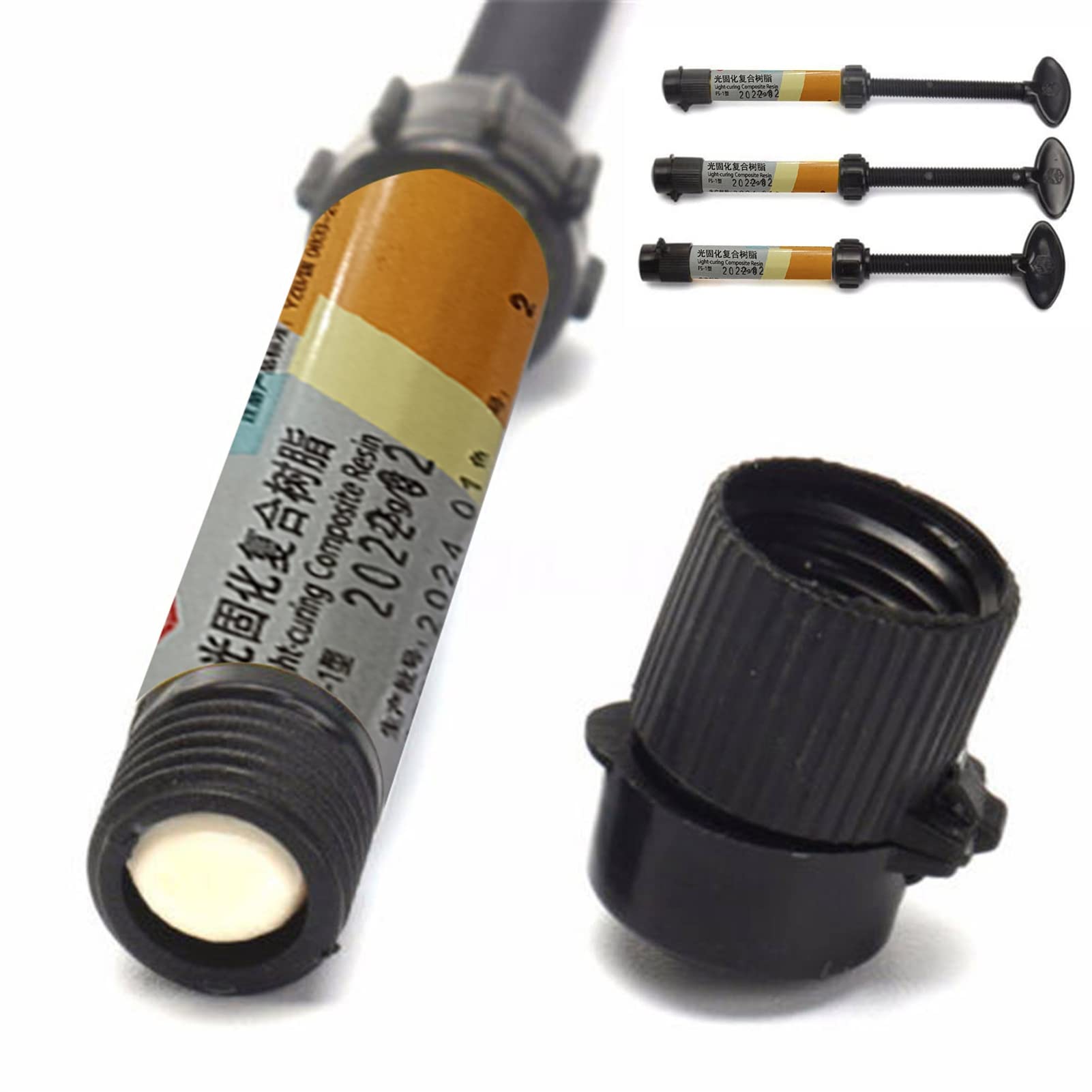 Dental Filling Composite Kit - A1 Micro Hybrid Teeth Curing Tool for Oral Care & Beauty | Perfect for Dentists, DIY Teeth Repair & Cosmetic Enhancements
