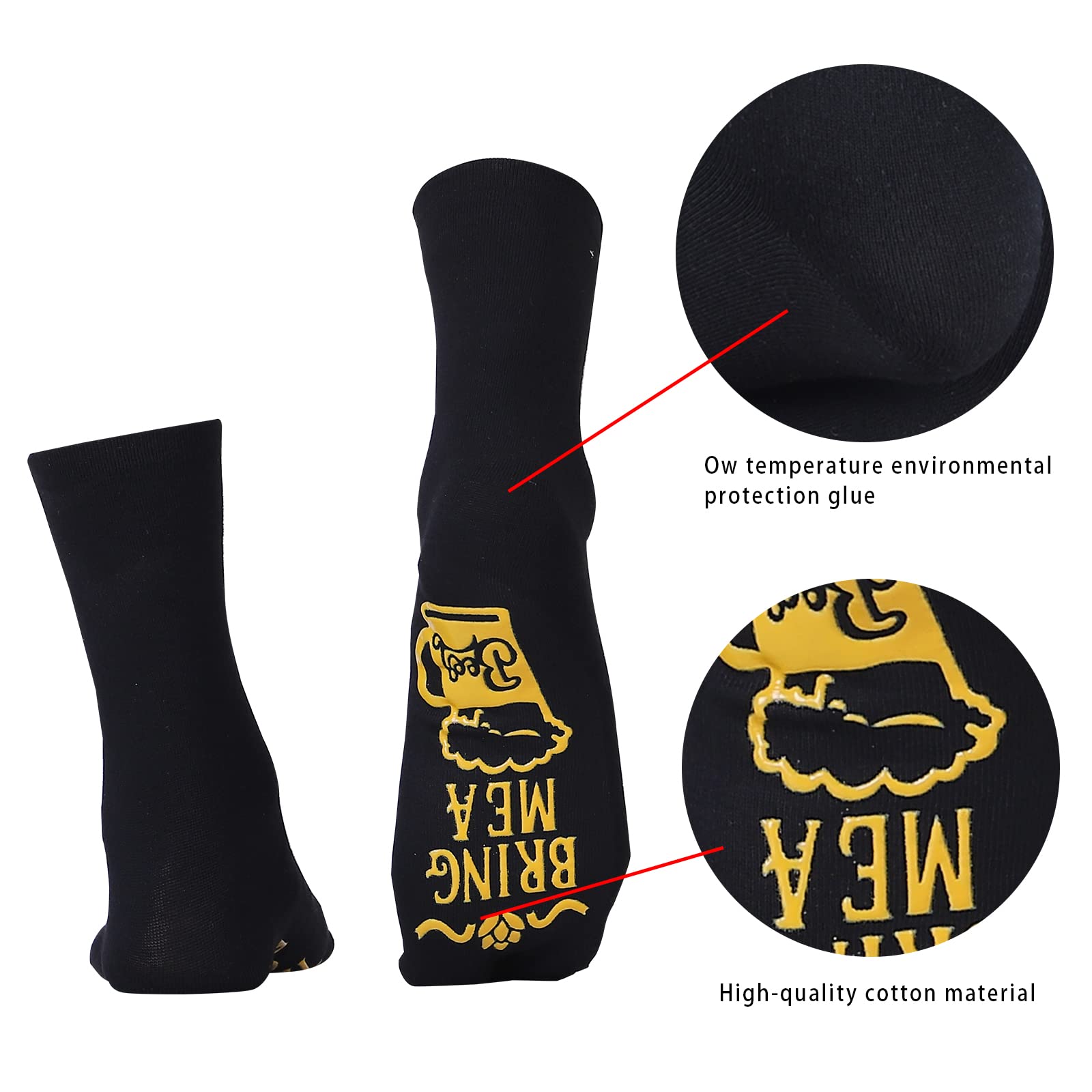 Funny Beer Socks for Women - 'If You Can Read This Bring Me Beer' Novelty Crew Socks | Perfect Birthday & Christmas Gift for Mom, Wife, Friends | Great for Parties, Gag Gifts & Beer Lovers