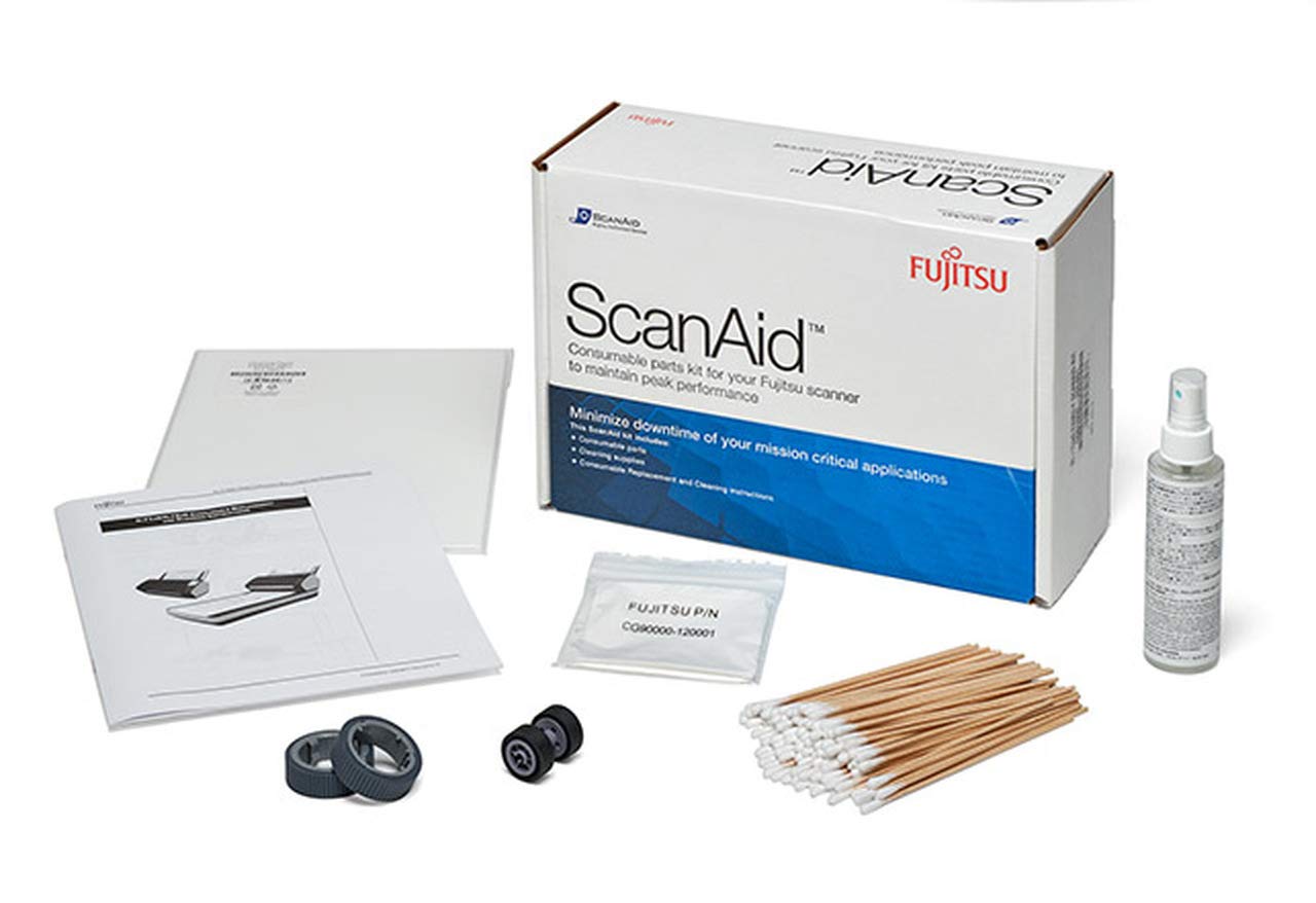 Fujitsu Scanner Consumable Kit - Replacement Parts for fi-7160, fi-7180, fi-7260, fi-7280 Document Scanners | Perfect for Office, Home & Business Use
