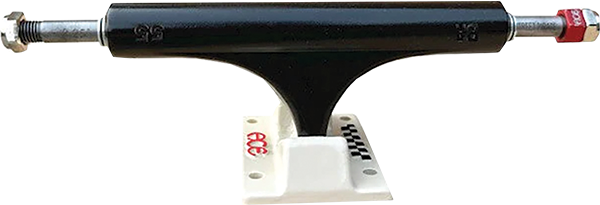 Ace AF1 55/8.5 Brian Anderson Limited Edition Black/White Skateboard Trucks - Set of 2 for Professional Street & Park Skateboarding