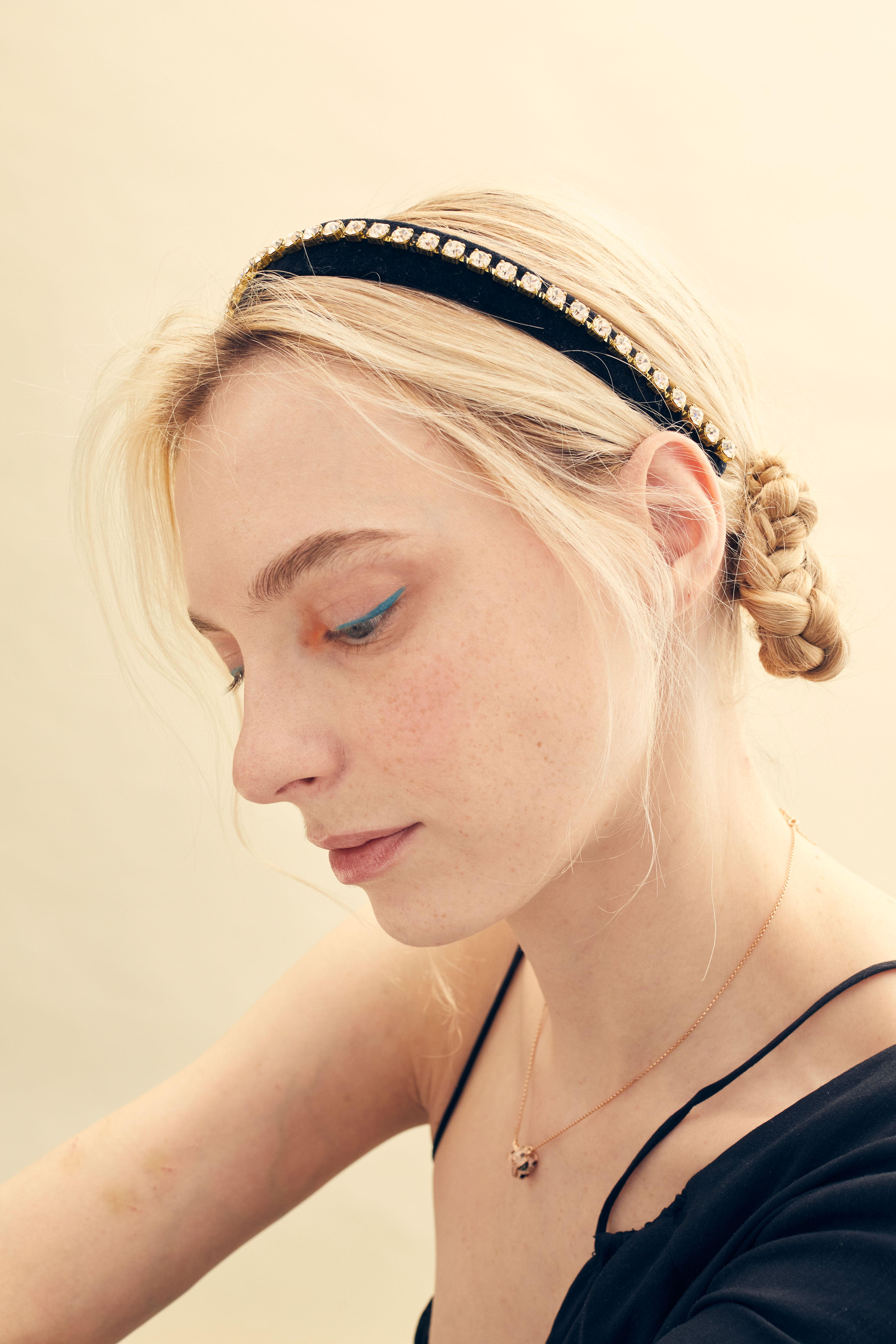 Gwyneth Petite Crystal Headband for Women - Elegant Rhinestone Hair Accessories for Weddings, Parties & Special Occasions