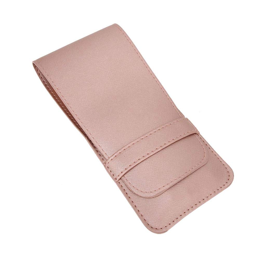 Premium PU Leather Makeup Brush Bag - Portable Cosmetic Organizer Case for Travel & Home Storage | Ideal for Women & Girls Makeup Brushes, Beauty Tools & Accessories | Perfect for Travel, Daily Use & Gift Giving