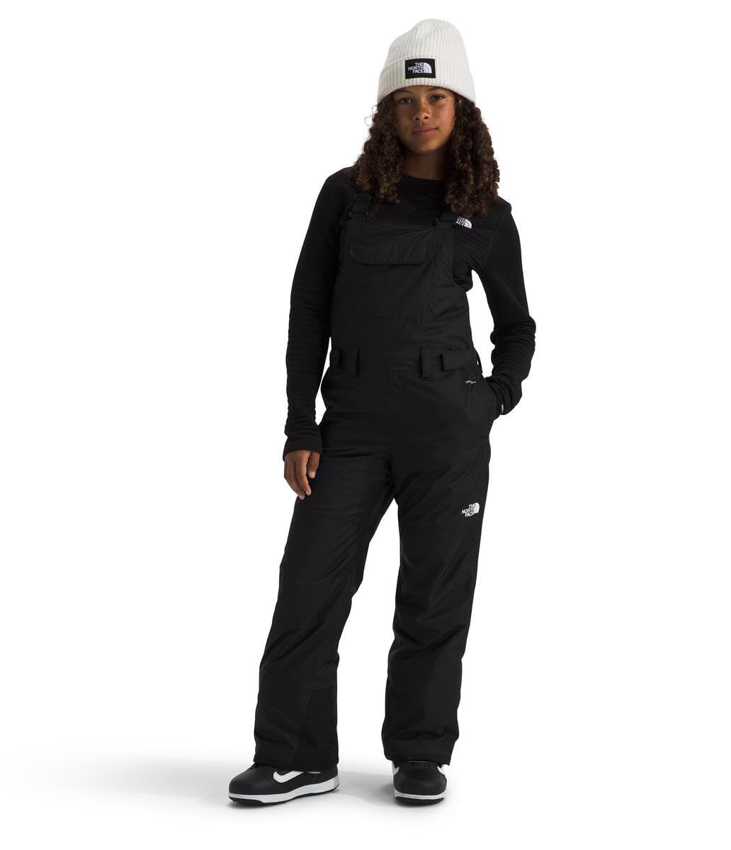 The North Face Teen Freedom Insulated Snow Bib - Waterproof Winter Overalls for Boys & Girls - Perfect for Skiing, Snowboarding & Cold Weather Activities