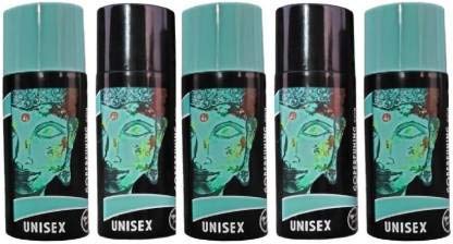 GoPerfuming Soothing & Lightening Body Spray for Men & Women - 5 Pack (150ml Each, 750ml Total) | Refreshing Fragrance for Gym, Work & Daily Use