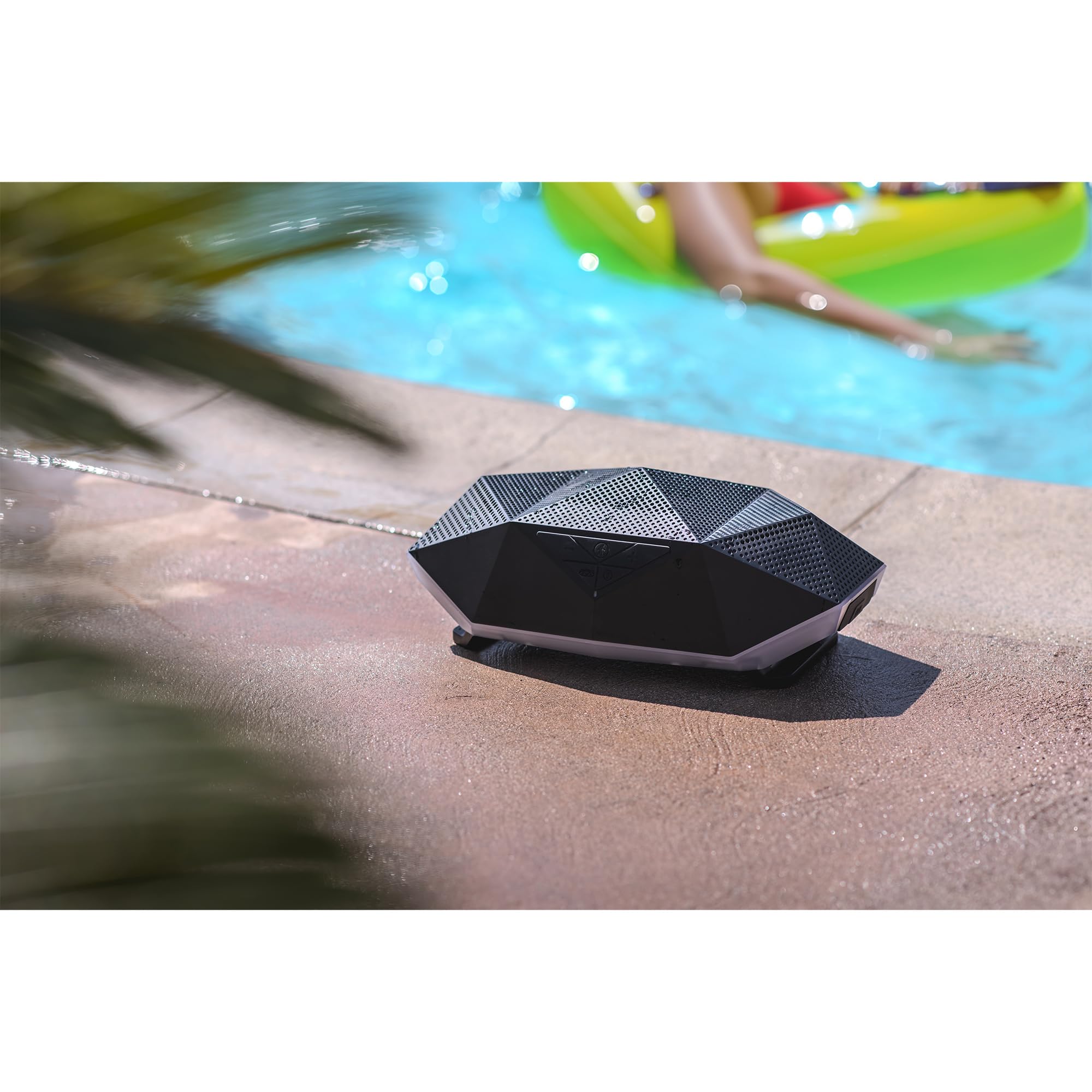 Outdoor Tech Range Bluetooth Speaker - Portable Wireless 360° Hi-Fi Sound, IP67 Waterproof Dustproof Shockproof - Perfect for Camping, Beach & Outdoor Adventures