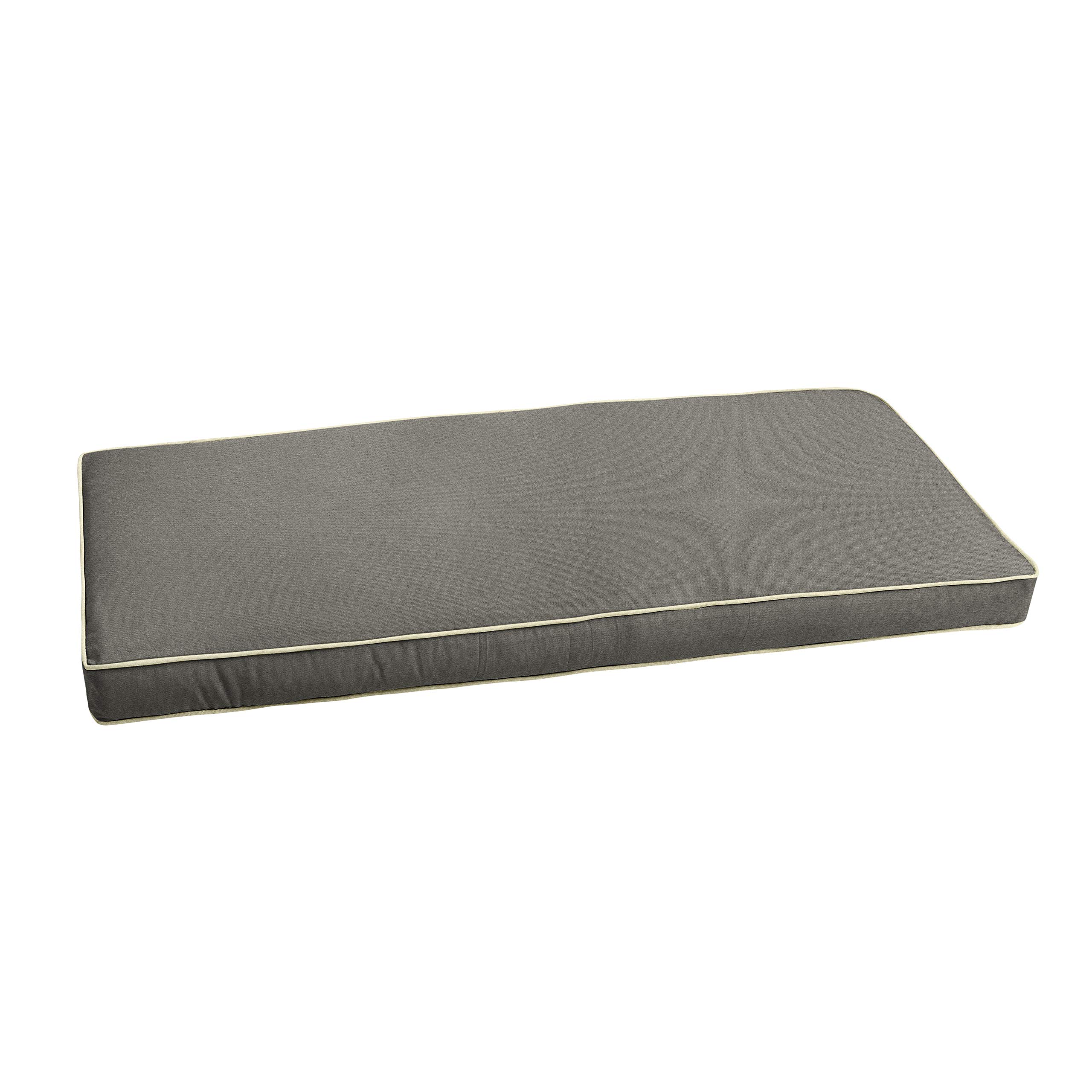 Sorra Home Sunbrella Corded Bench Cushion - 60