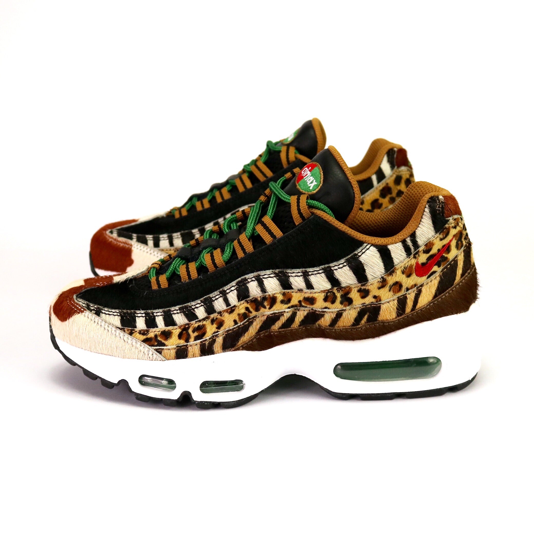 Nike Air Max 95 'Atmos Animal Pack 2.0' Sneakers - Sport Red & Black Running Shoes for Men & Women | Perfect for Jogging, Gym Workouts & Streetwear Fashion